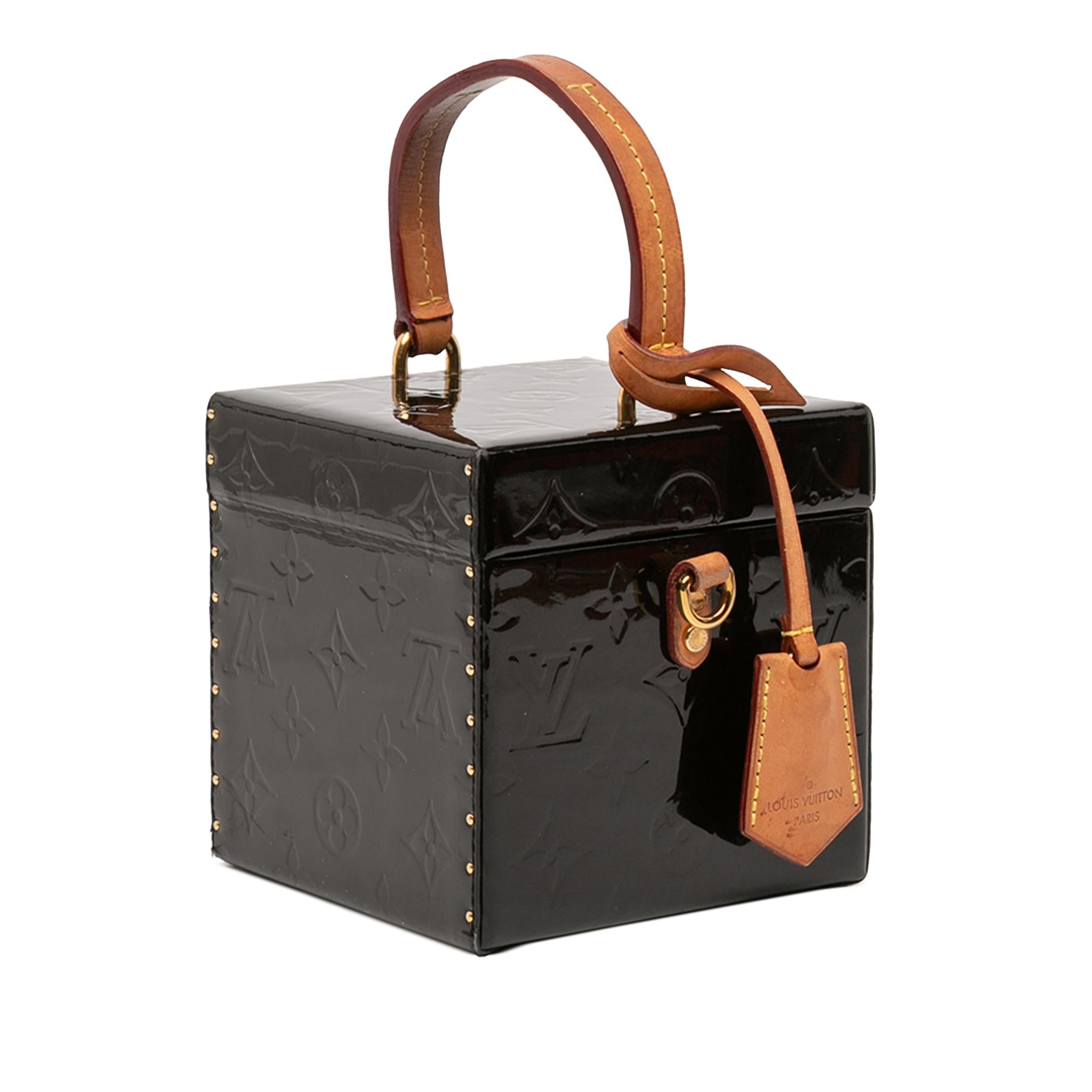 Louis Vuitton Monogram Vernis Bleecker Box Vanity Bag