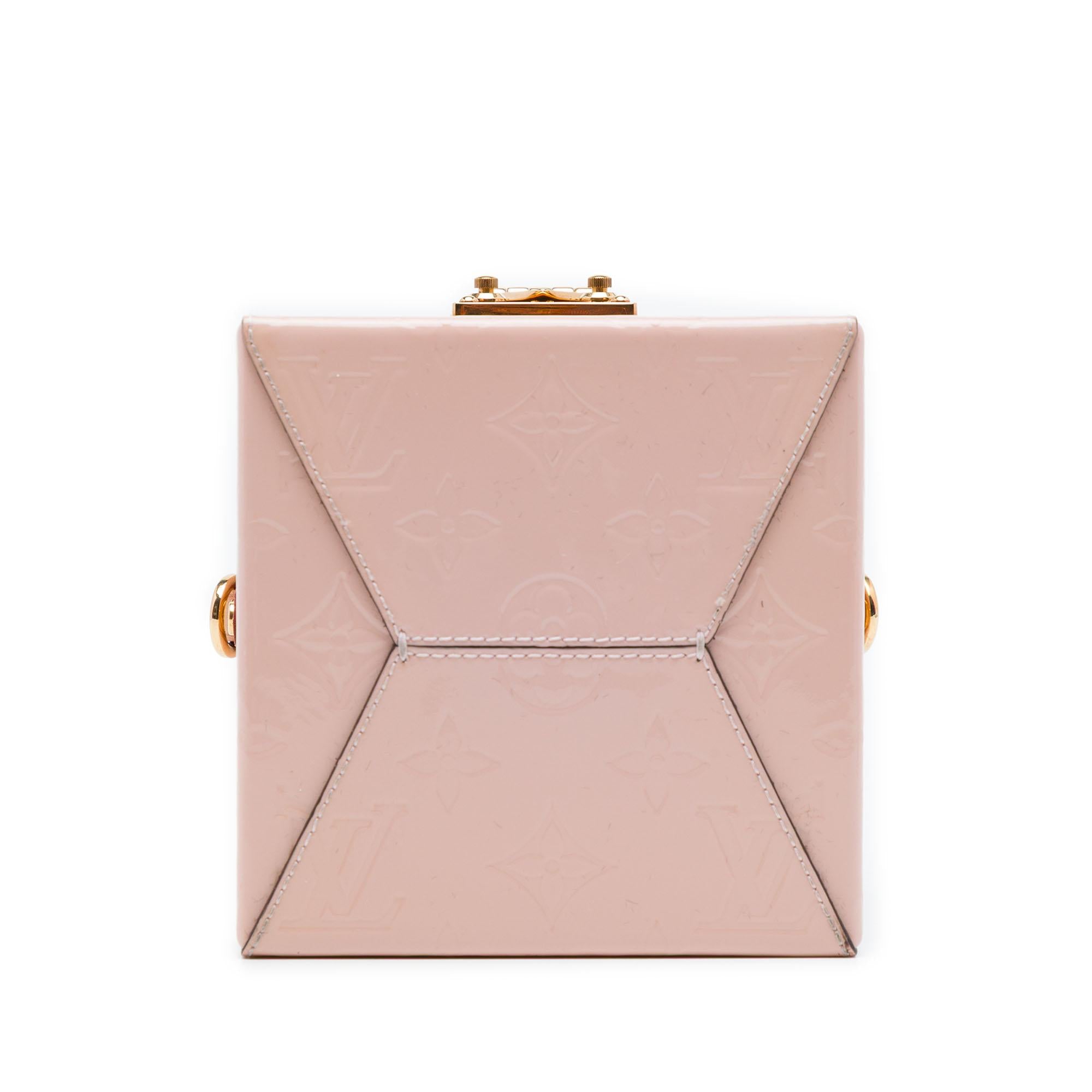 Louis Vuitton Monogram Vernis Bleecker Box Vanity Bag