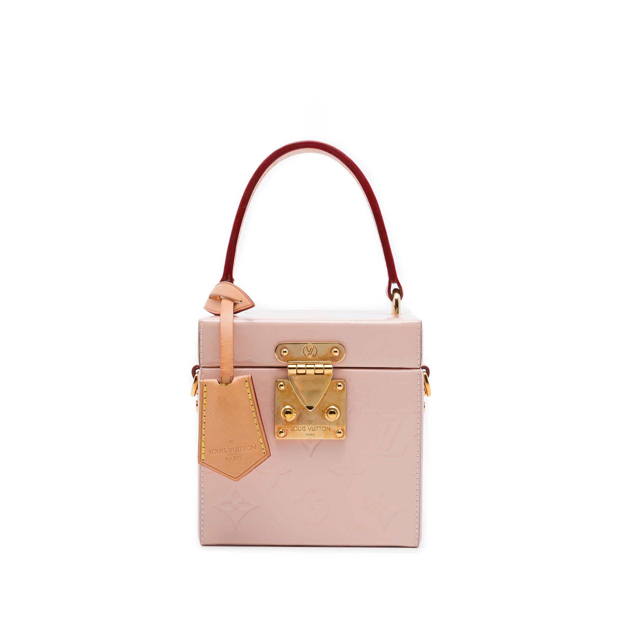 Louis Vuitton Monogram Vernis Bleecker Box Vanity Bag