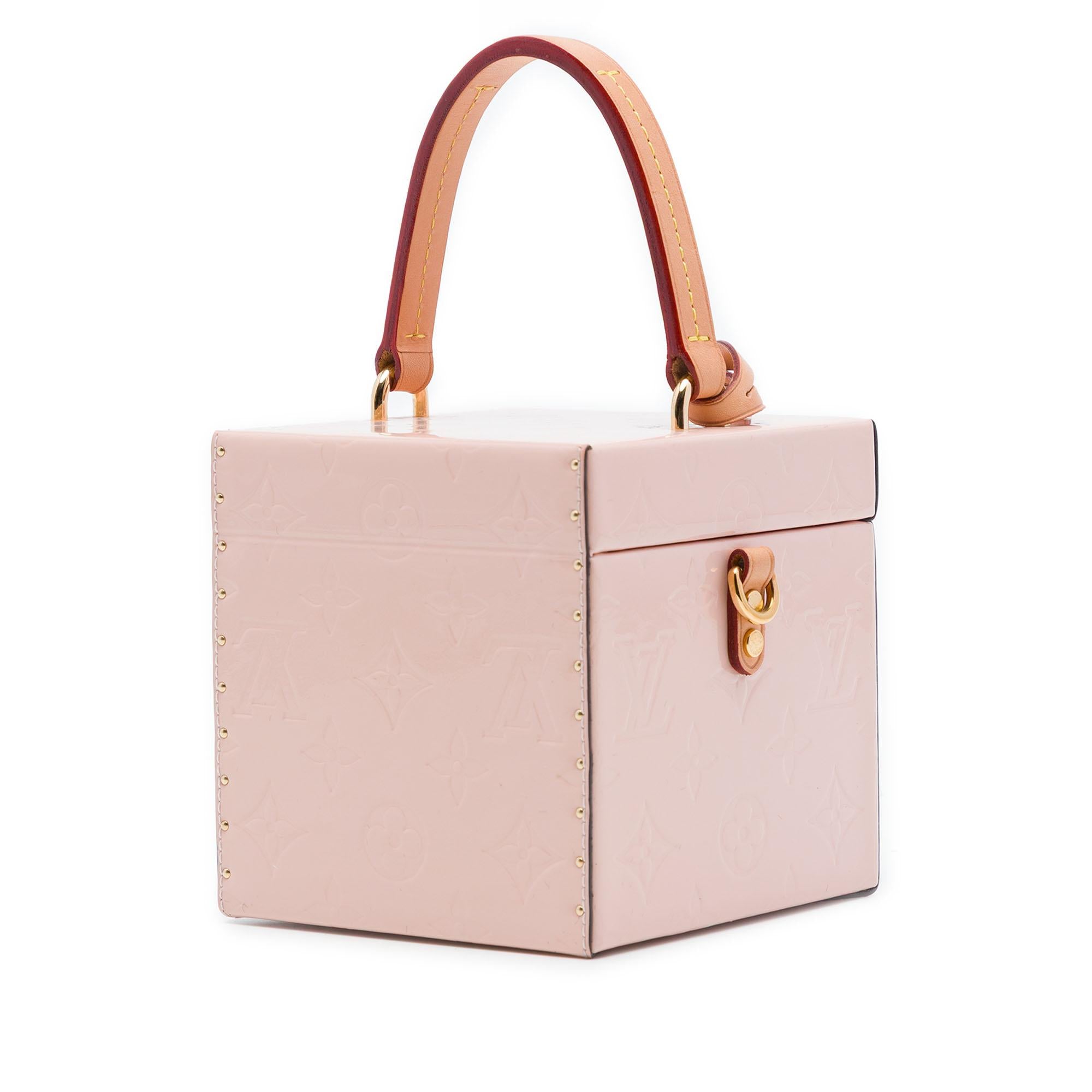 Louis Vuitton Monogram Vernis Bleecker Box Vanity Bag