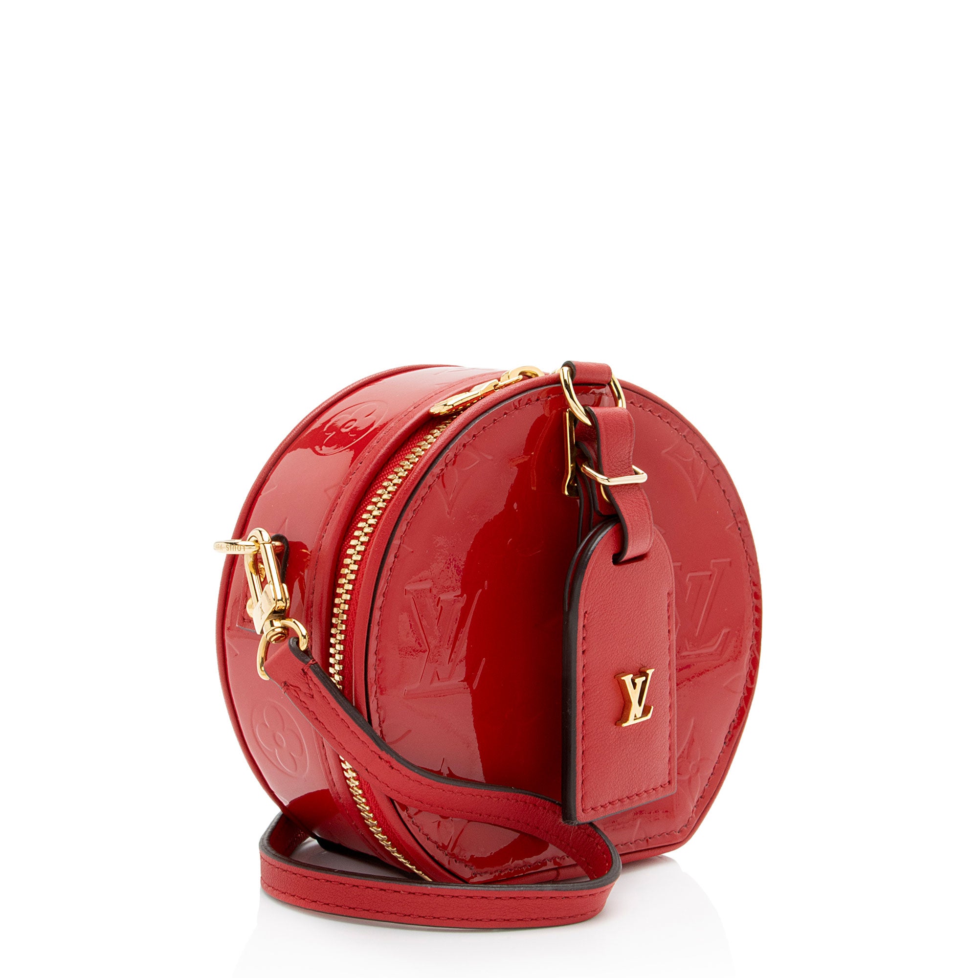 Louis Vuitton Monogram Vernis Boite Chapeau Mini Shoulder Bag