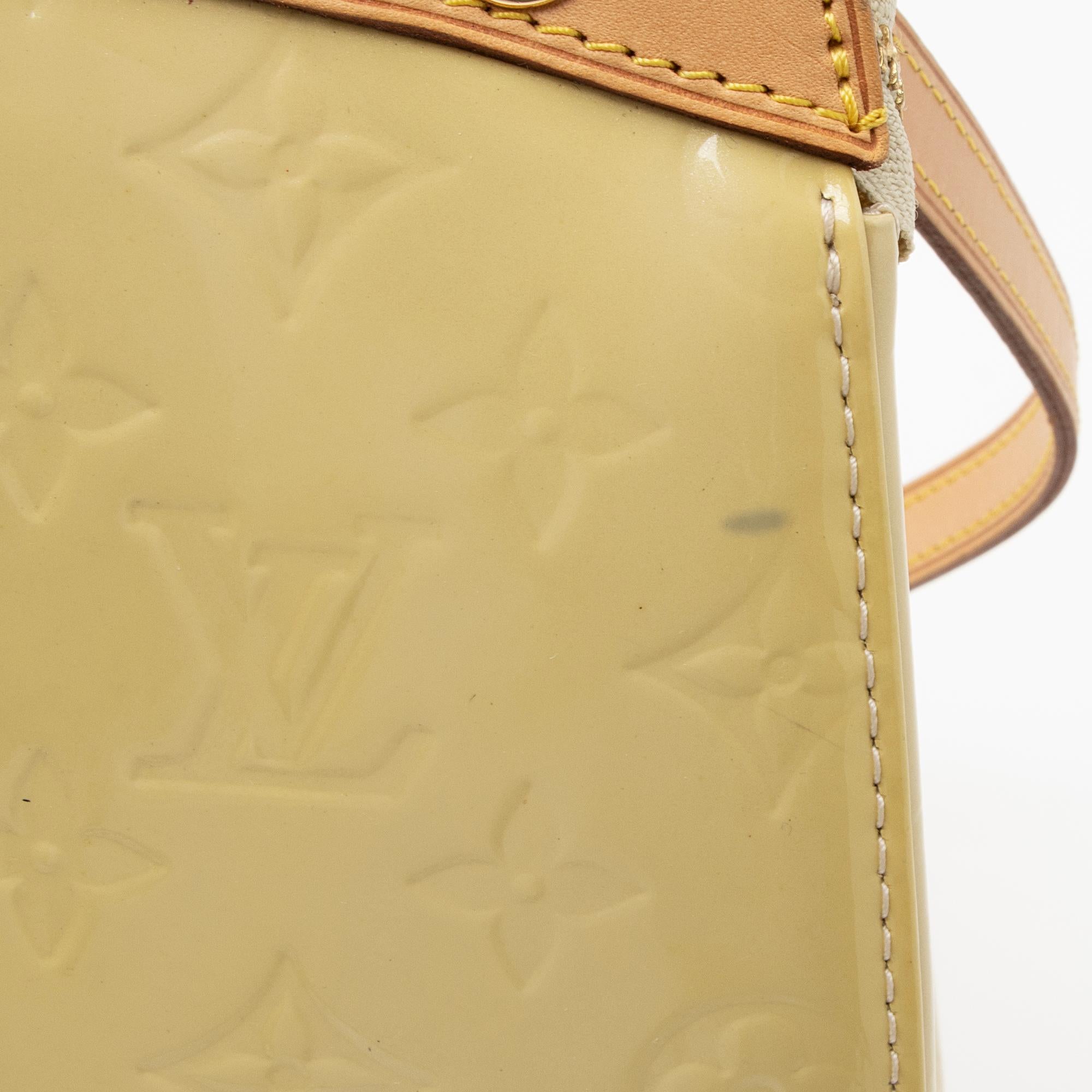 Louis Vuitton Monogram Vernis Brea GM Satchel (SHF-23147)