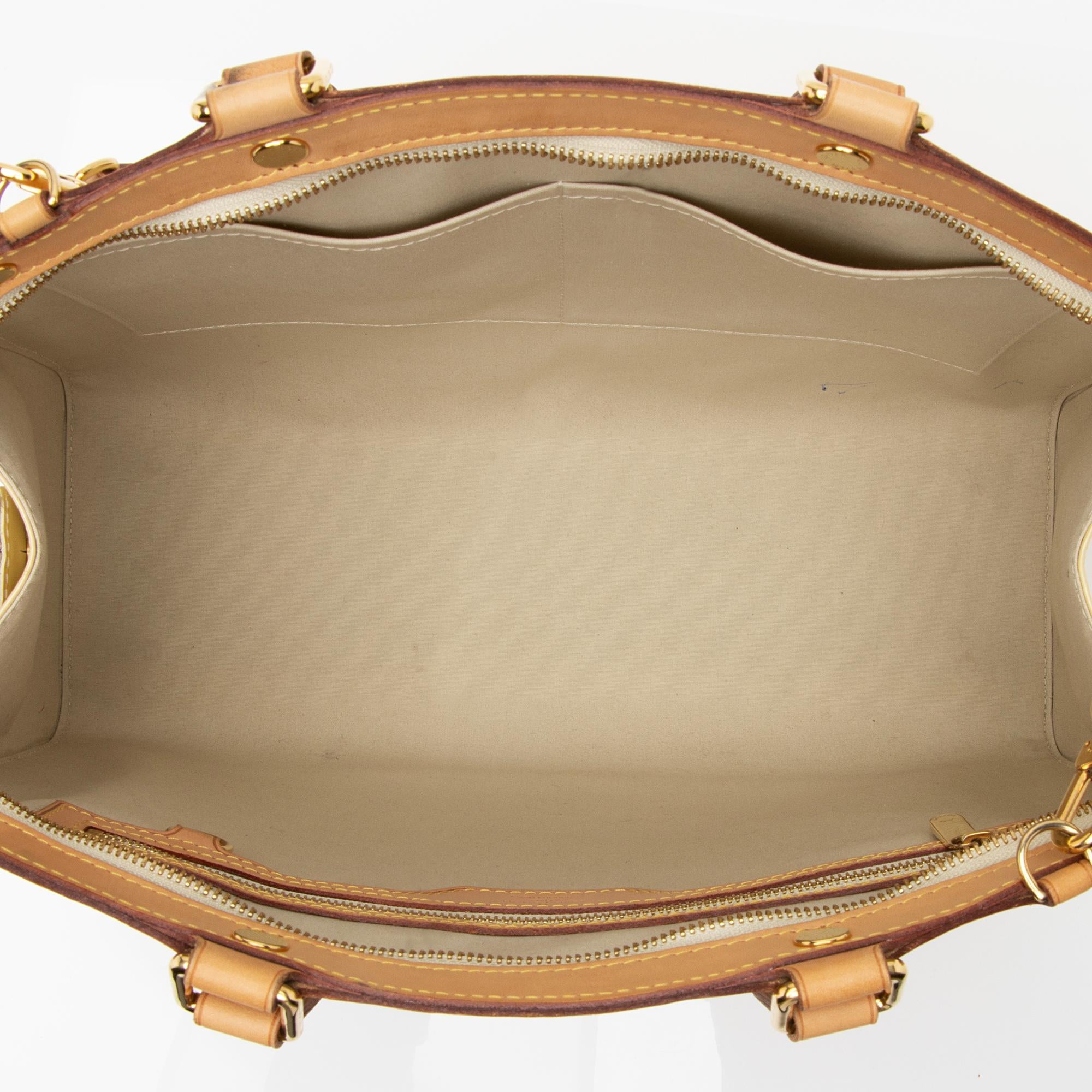 Louis Vuitton Monogram Vernis Brea GM Satchel (SHF-23147)