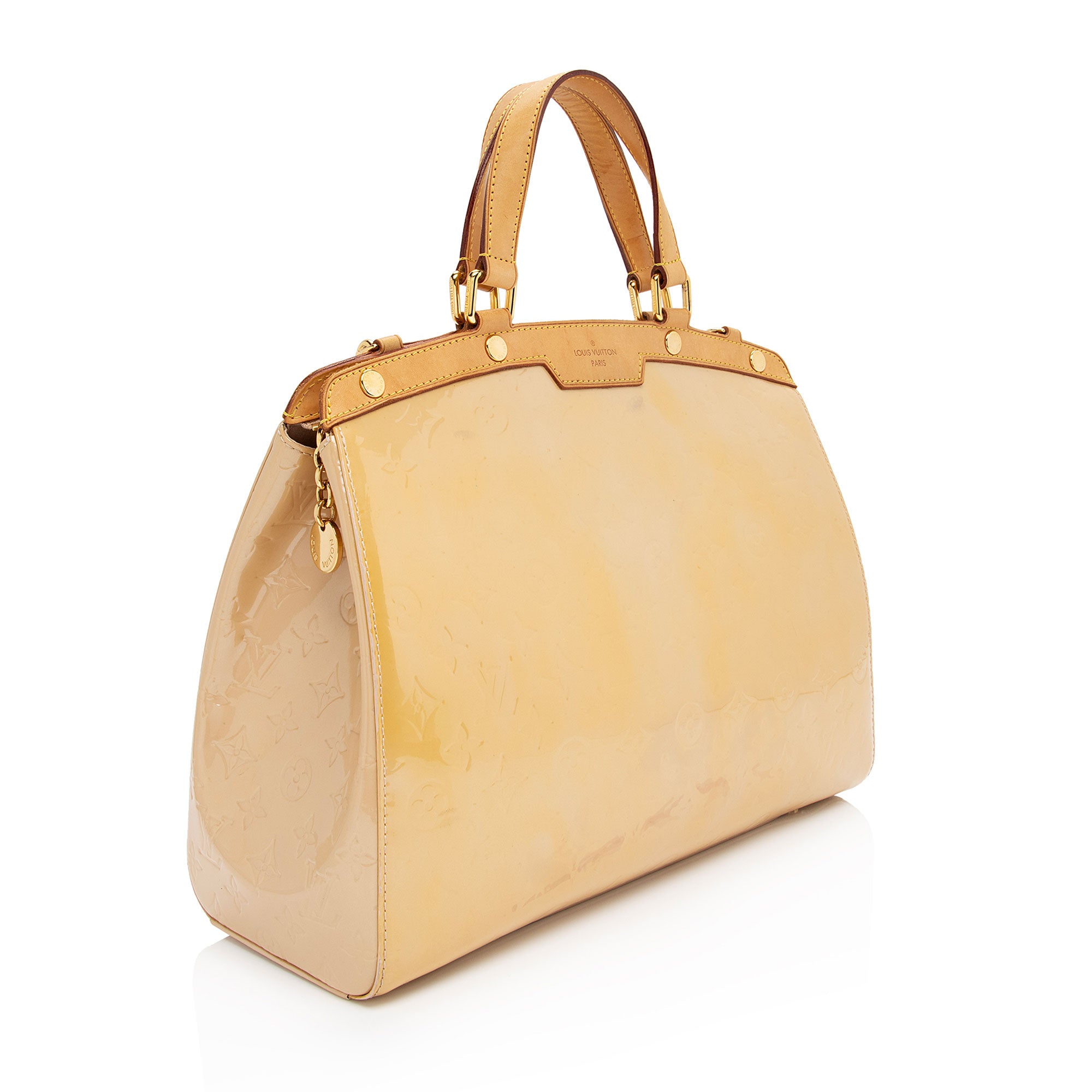 Louis Vuitton Monogram Vernis Brea GM Satchel (SHF-u6q60W)