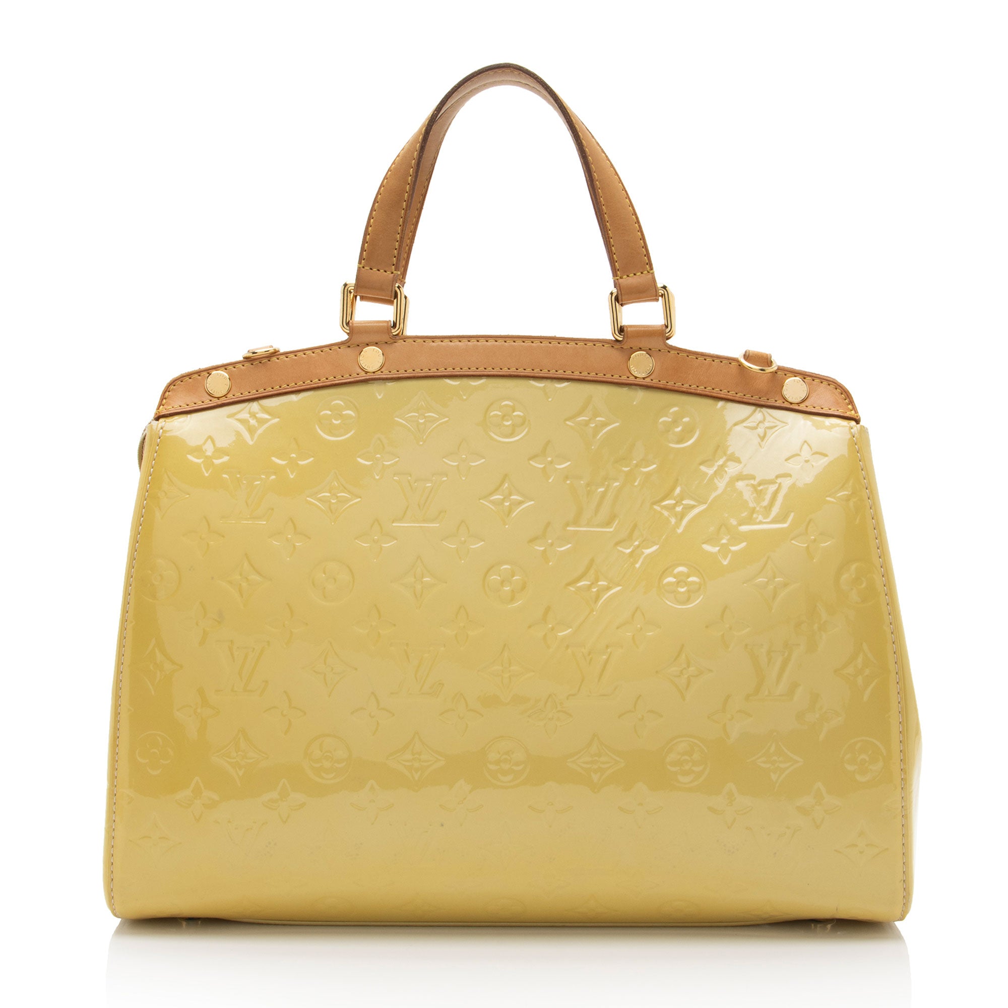 Louis Vuitton Monogram Vernis Brea GM Satchel (SHF-hFH4i6)