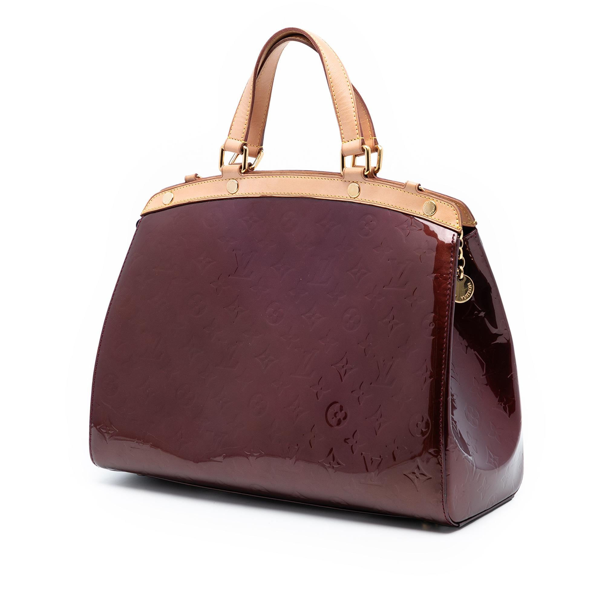 Louis Vuitton Monogram Vernis Brea GM