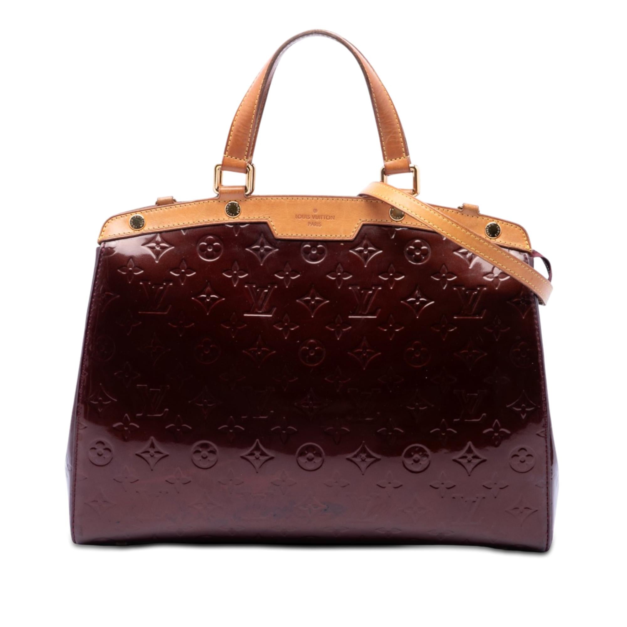 Louis Vuitton Monogram Vernis Brea GM
