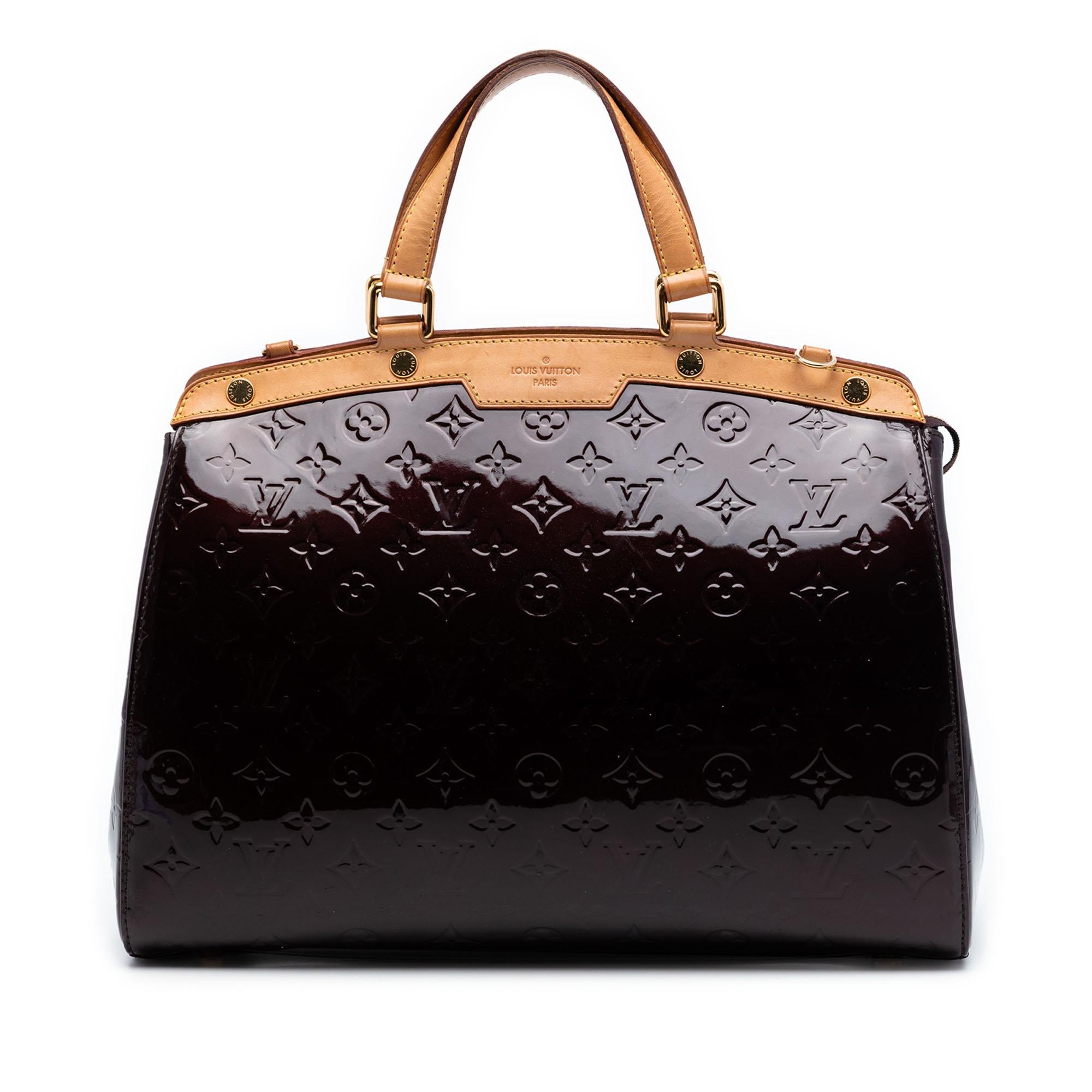 Louis Vuitton Monogram Vernis Brea GM