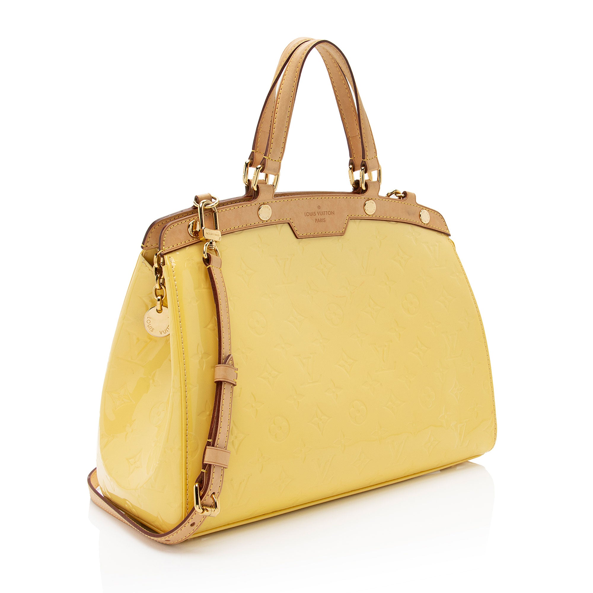 Louis Vuitton Monogram Vernis Brea MM Satchel (SHF-sj1CmG)