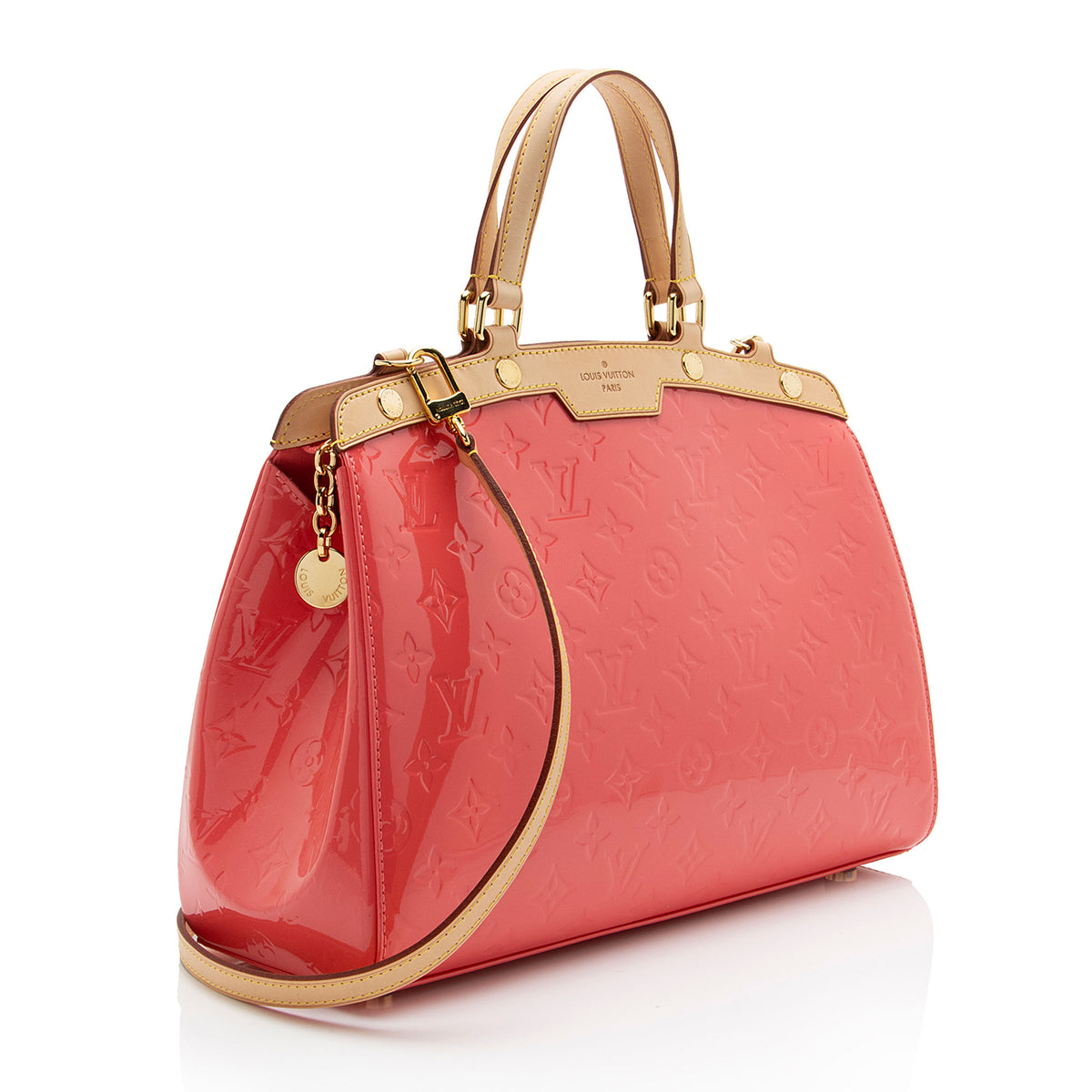 Louis Vuitton Monogram Vernis Brea MM Satchel