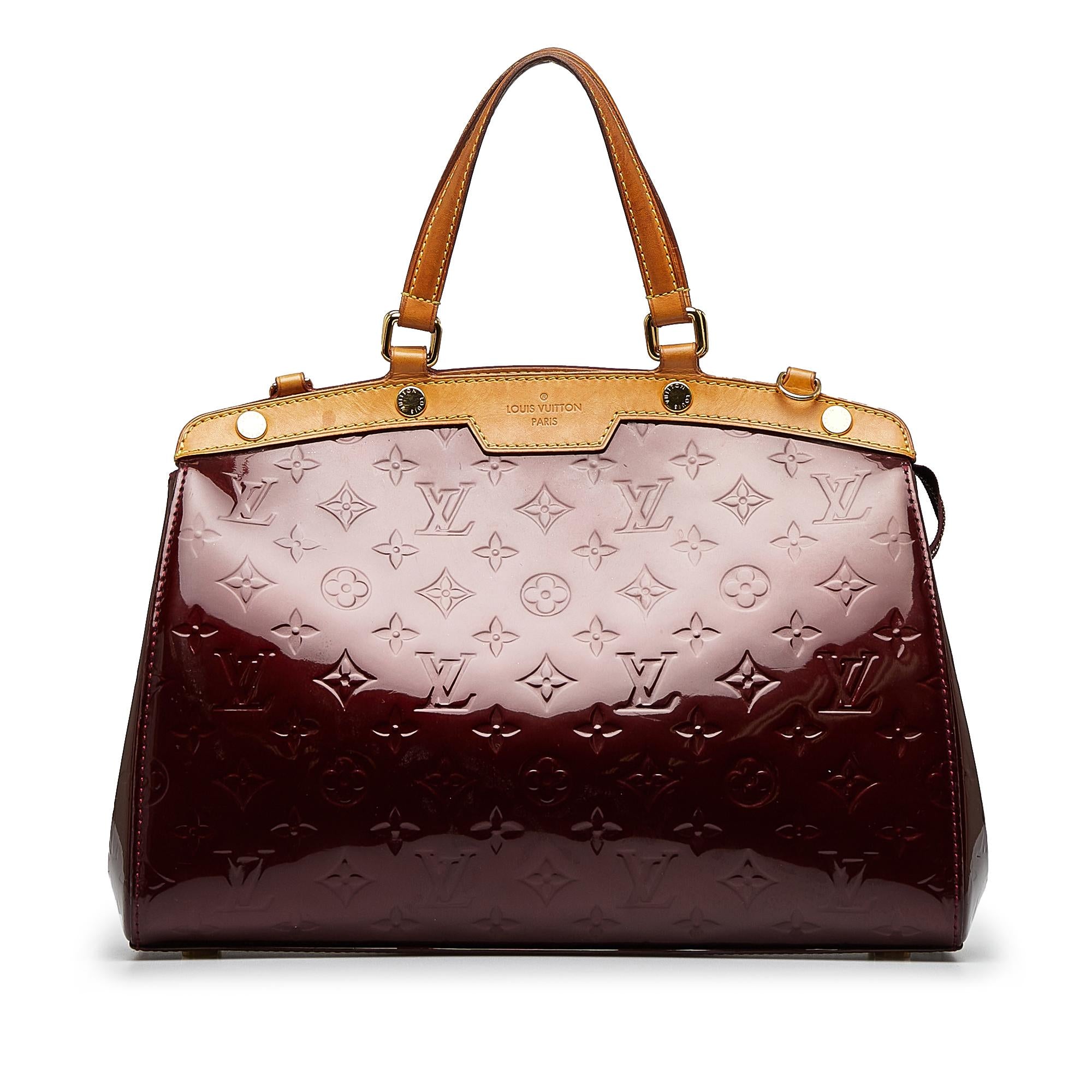 Louis Vuitton Monogram Vernis Brea MM (SHG-vOid25)