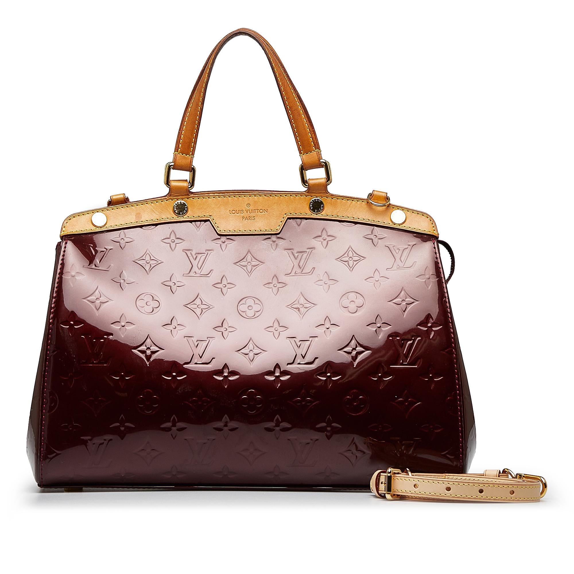 Louis Vuitton Monogram Vernis Brea MM (SHG-vOid25)