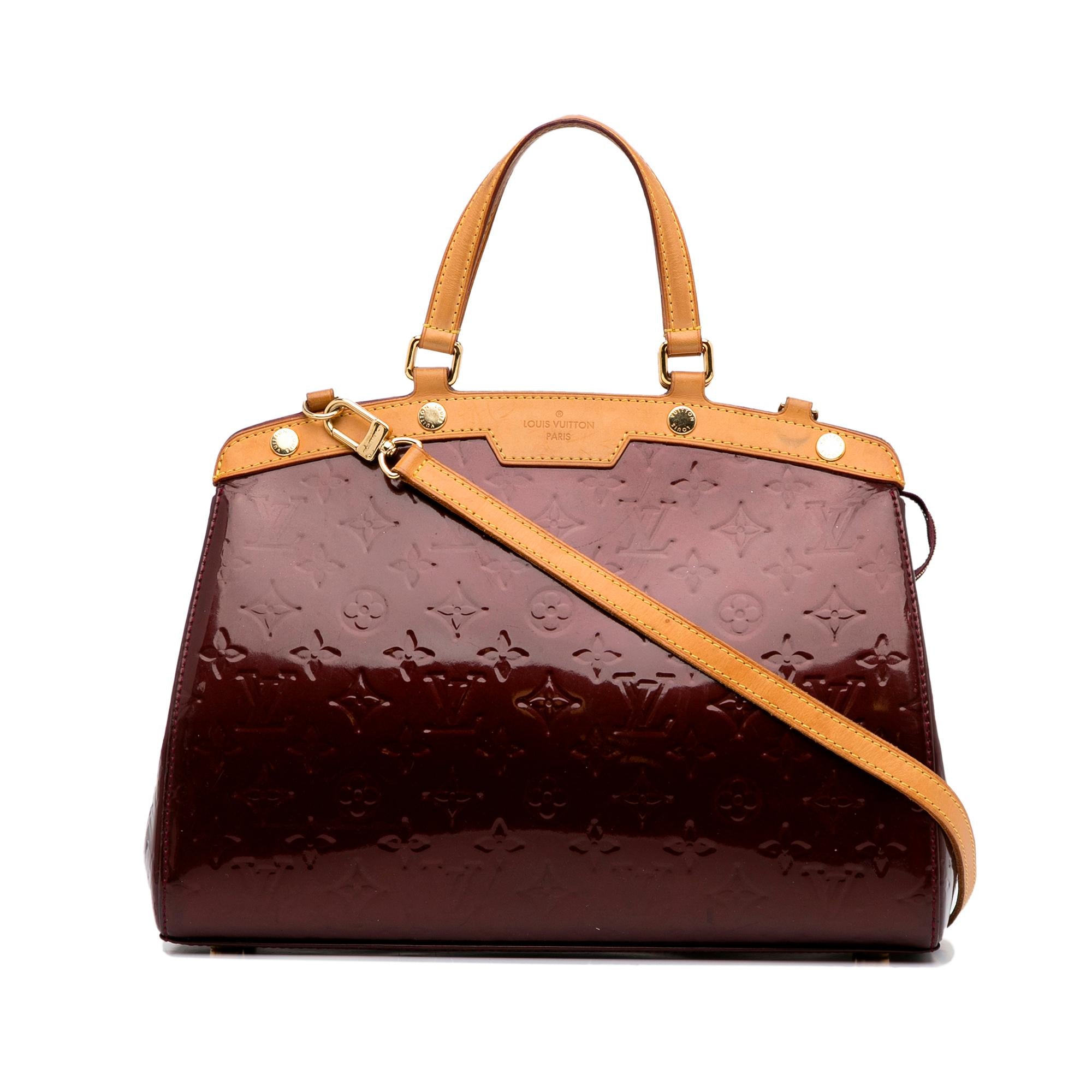 Louis Vuitton Monogram Vernis Brea MM (SHG-20FHgf)