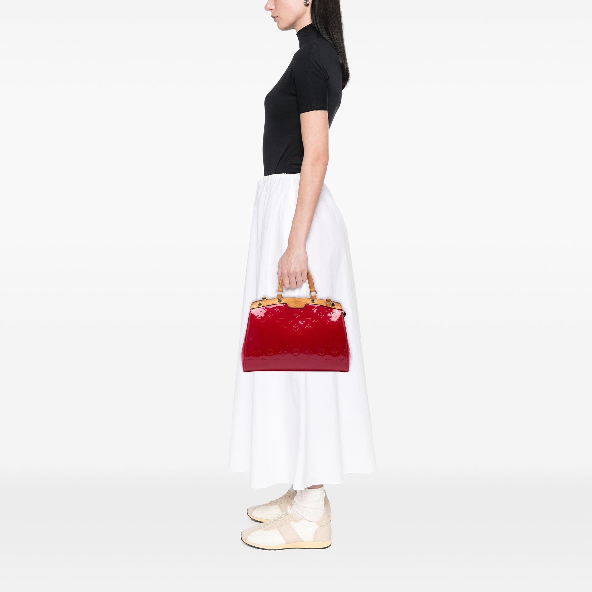 Louis Vuitton Monogram Vernis Brea MM