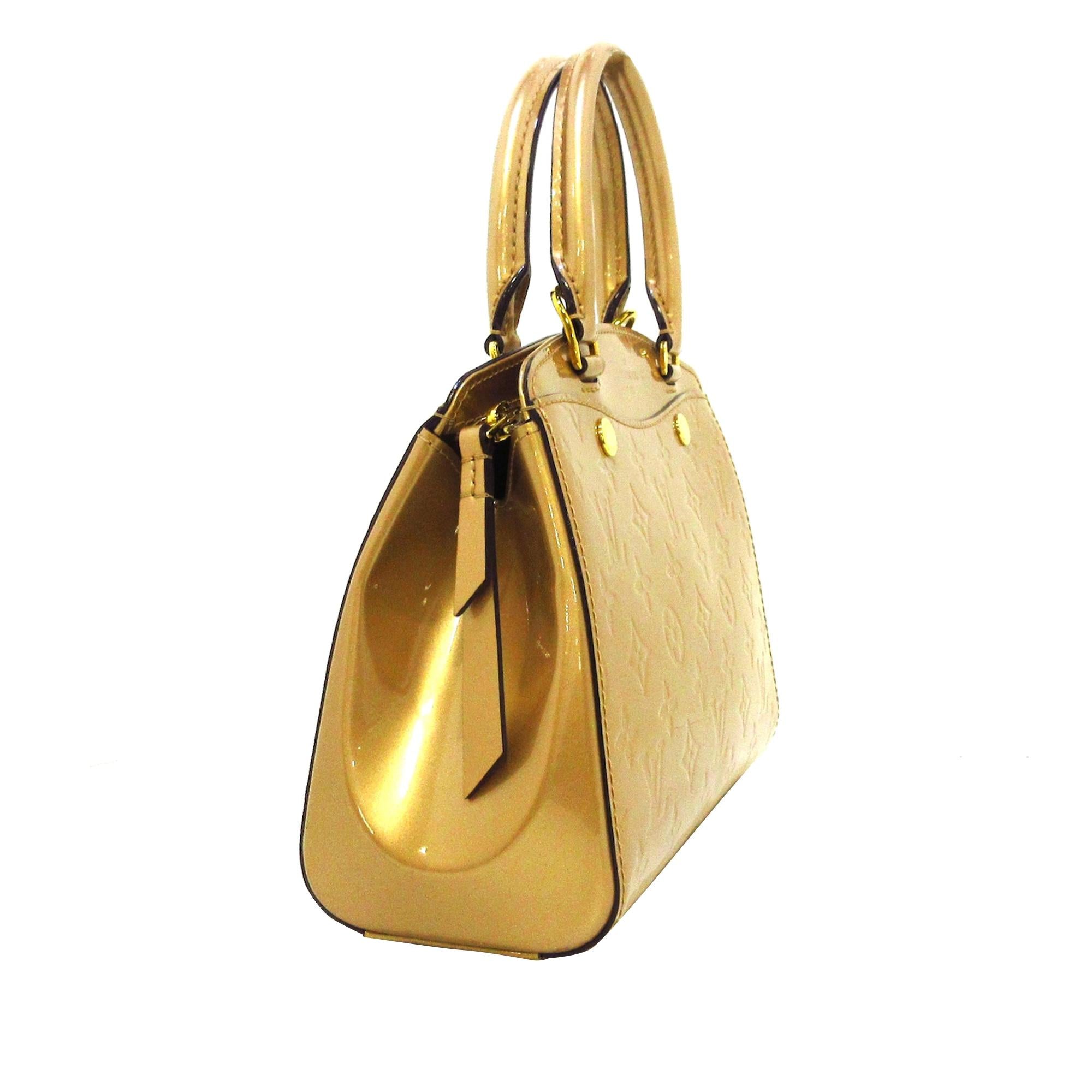 Louis Vuitton Monogram Vernis Brea PM (SHG-37406)