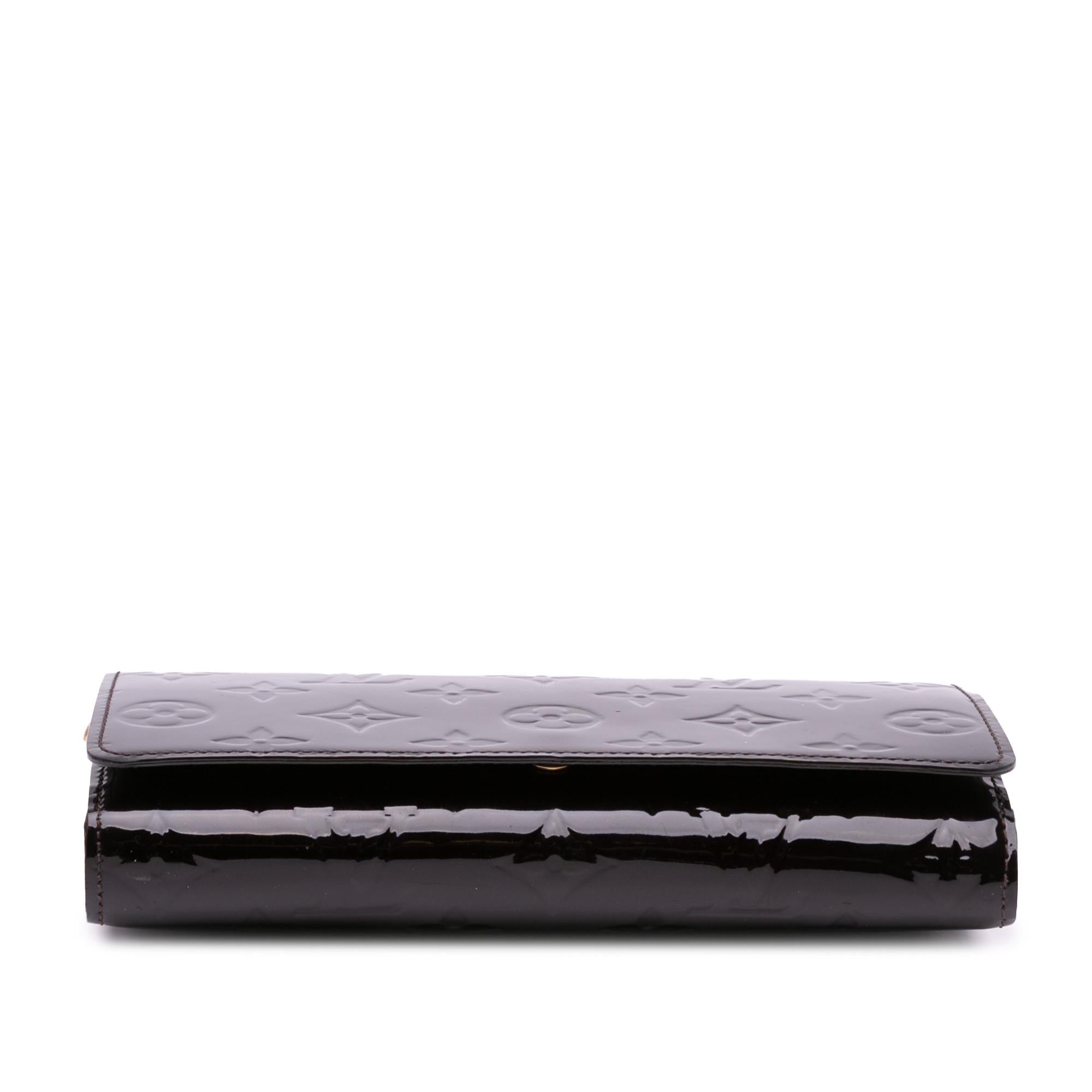 Louis Vuitton Monogram Vernis Chain Wallet