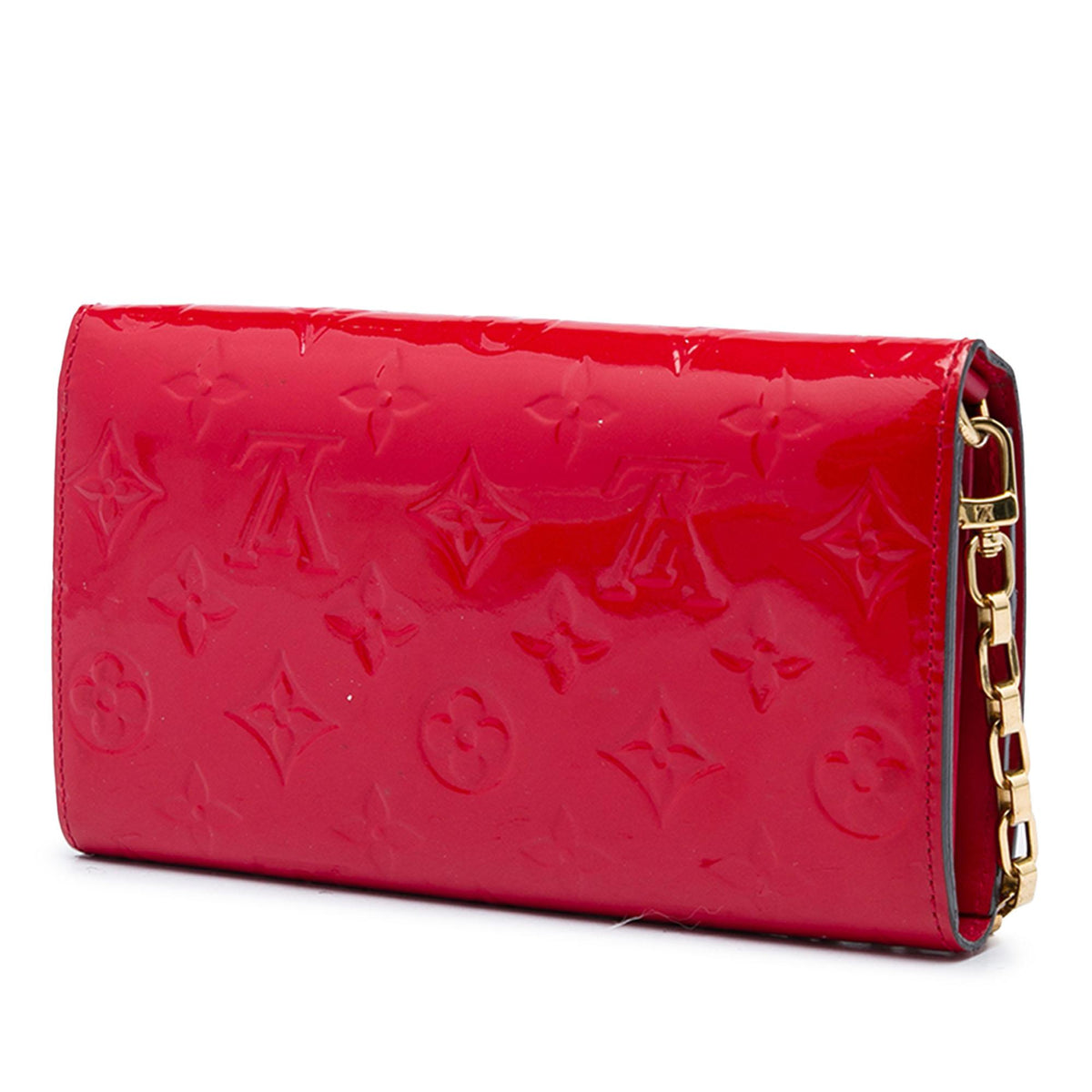 Louis Vuitton Monogram Vernis Chain Wallet