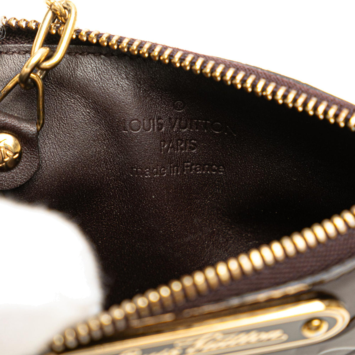 Louis Vuitton Monogram Vernis Key Pouch