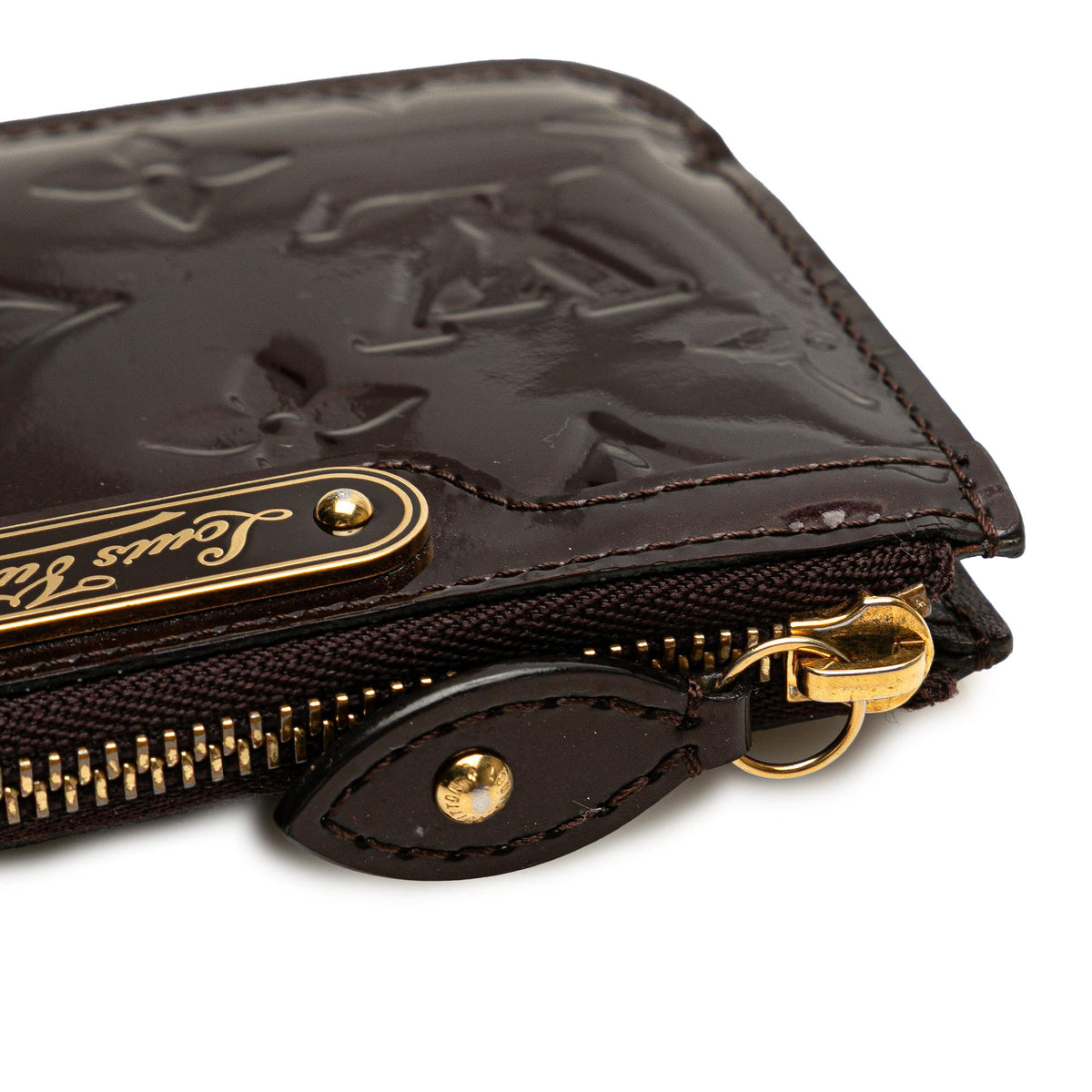 Louis Vuitton Monogram Vernis Key Pouch