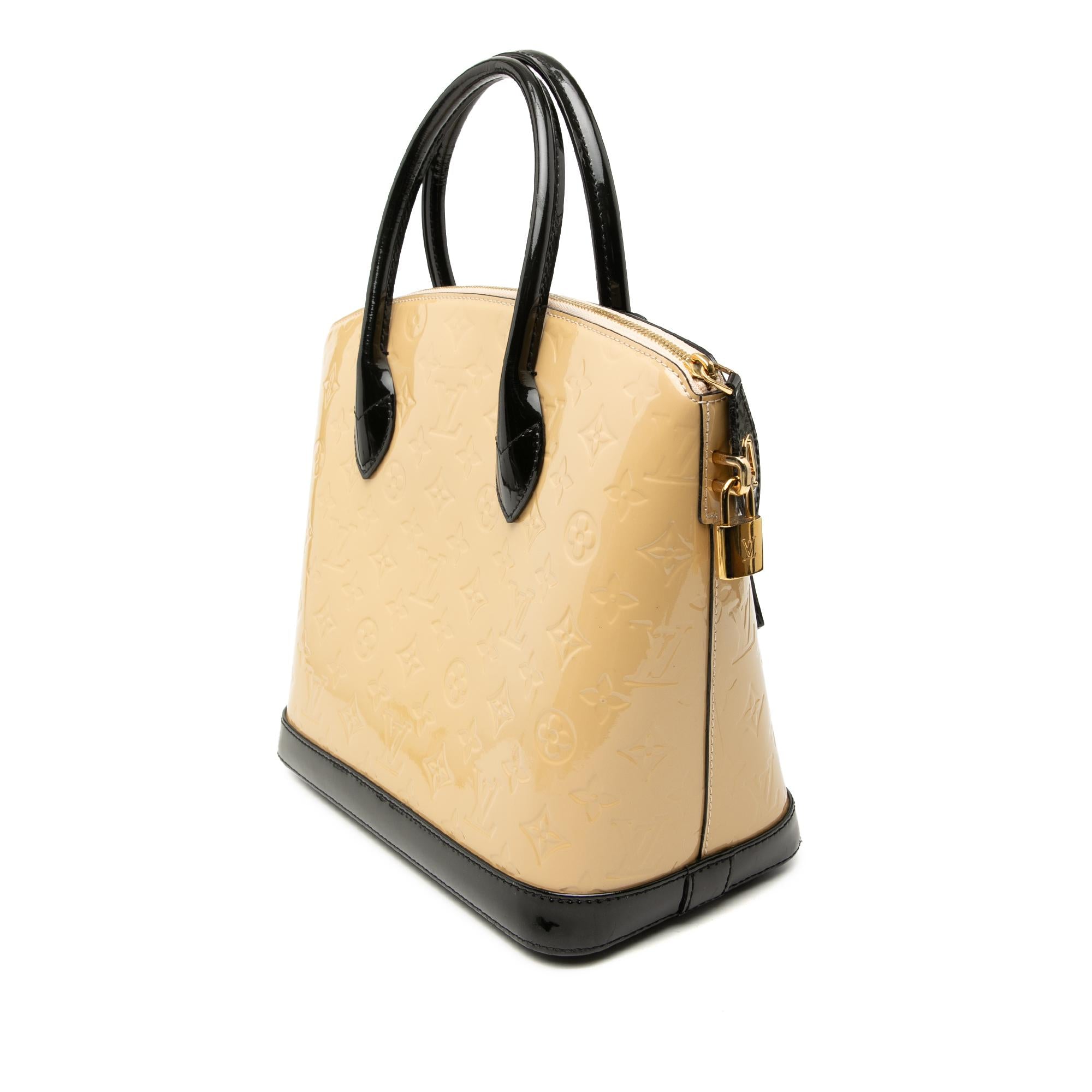 Louis Vuitton Monogram Vernis Lockit PM