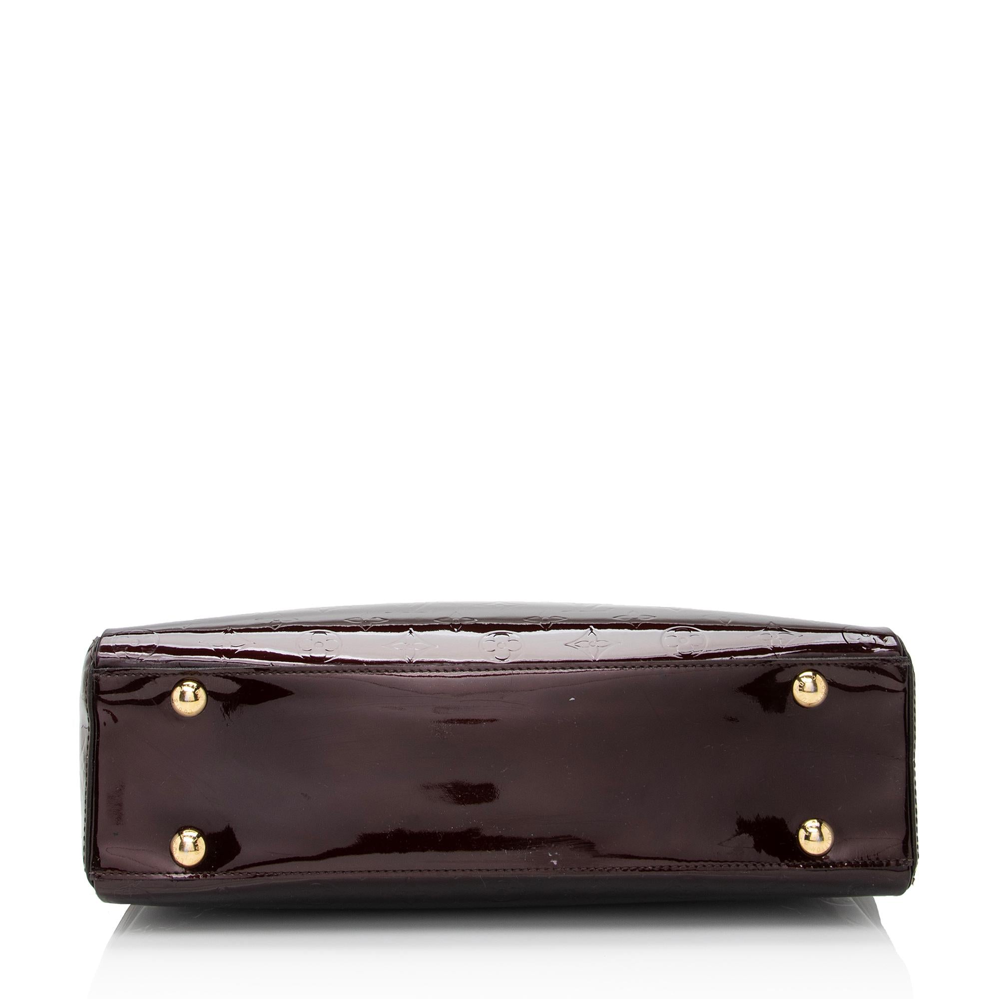 Louis Vuitton Monogram Vernis Melrose Avenue Satchel (SHF-22462)