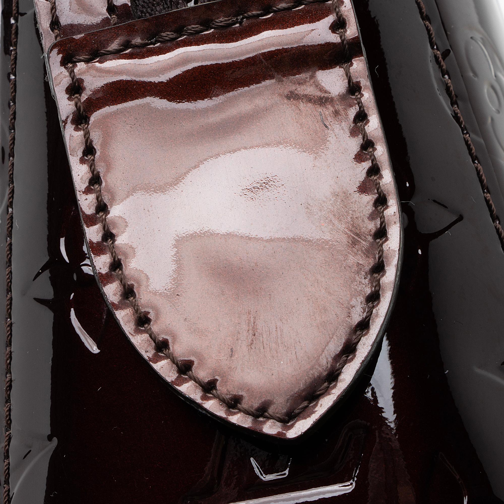 Louis Vuitton Monogram Vernis Melrose Avenue Satchel (SHF-22462)