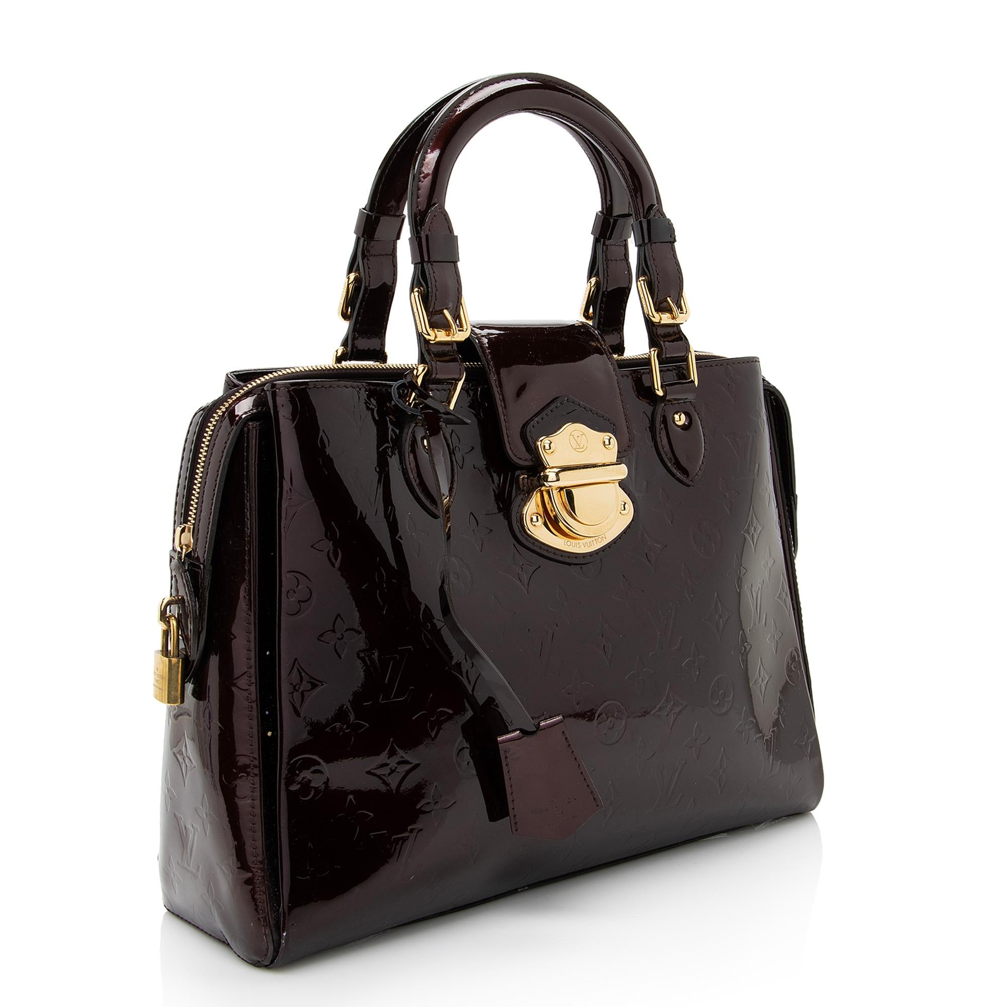Louis Vuitton Monogram Vernis Melrose Avenue Satchel (SHF-22462)