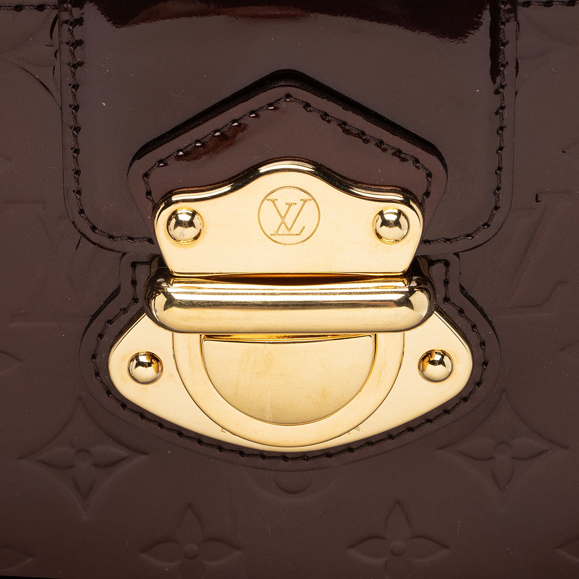 Louis Vuitton Monogram Vernis Melrose Avenue Satchel (SHF-BEMyAH)