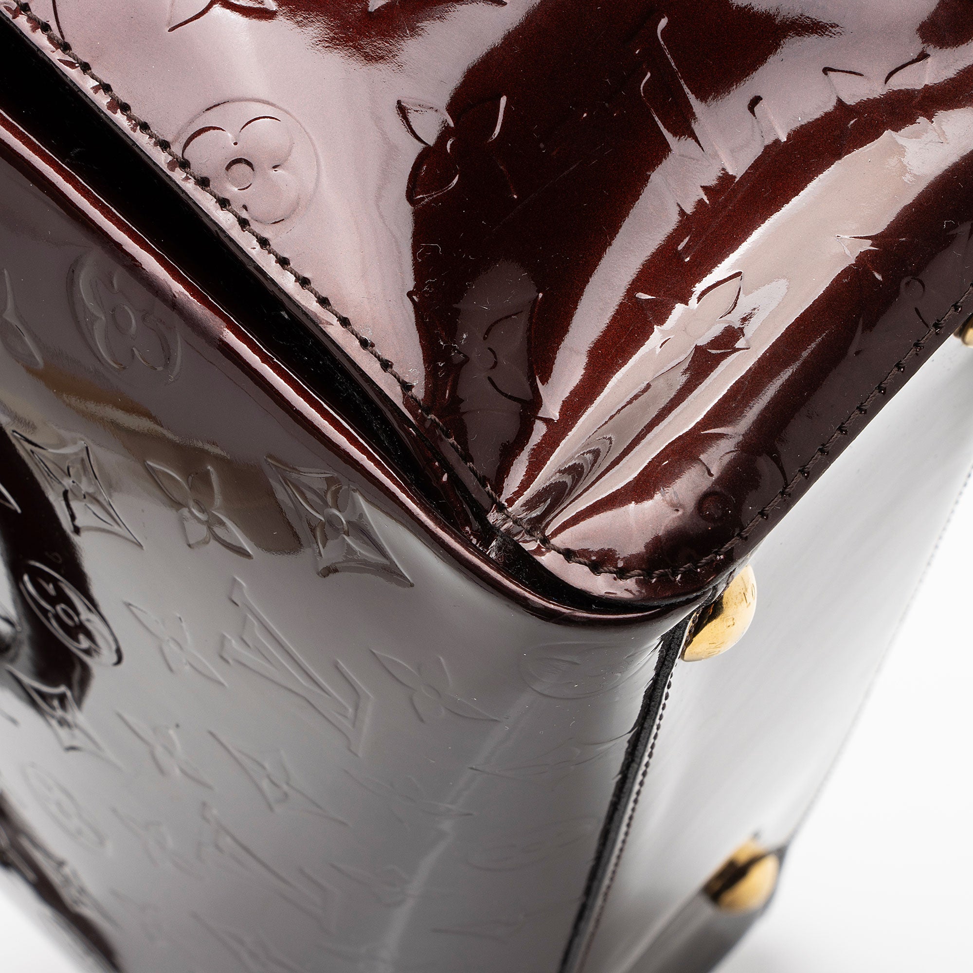 Louis Vuitton Monogram Vernis Melrose Avenue Satchel (SHF-BEMyAH)