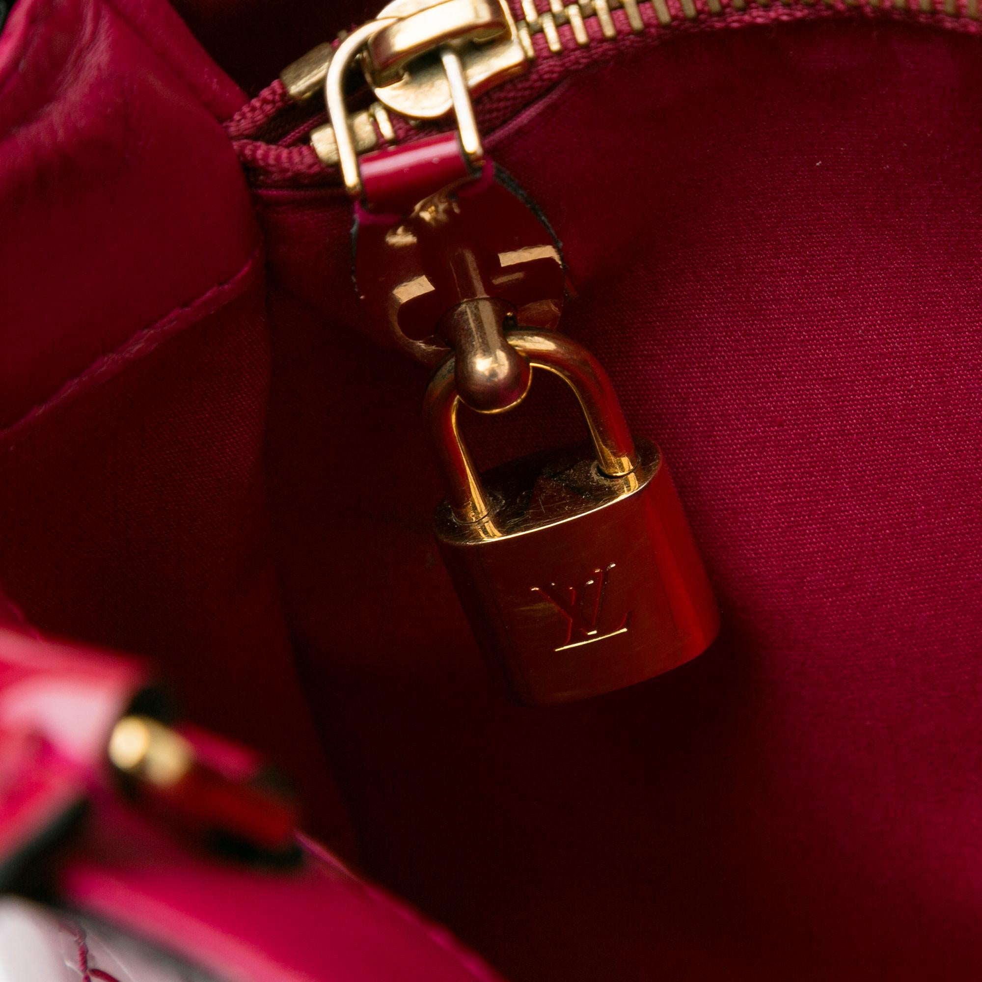 Louis Vuitton Monogram Vernis Montaigne BB (SHG-hRqyY5)