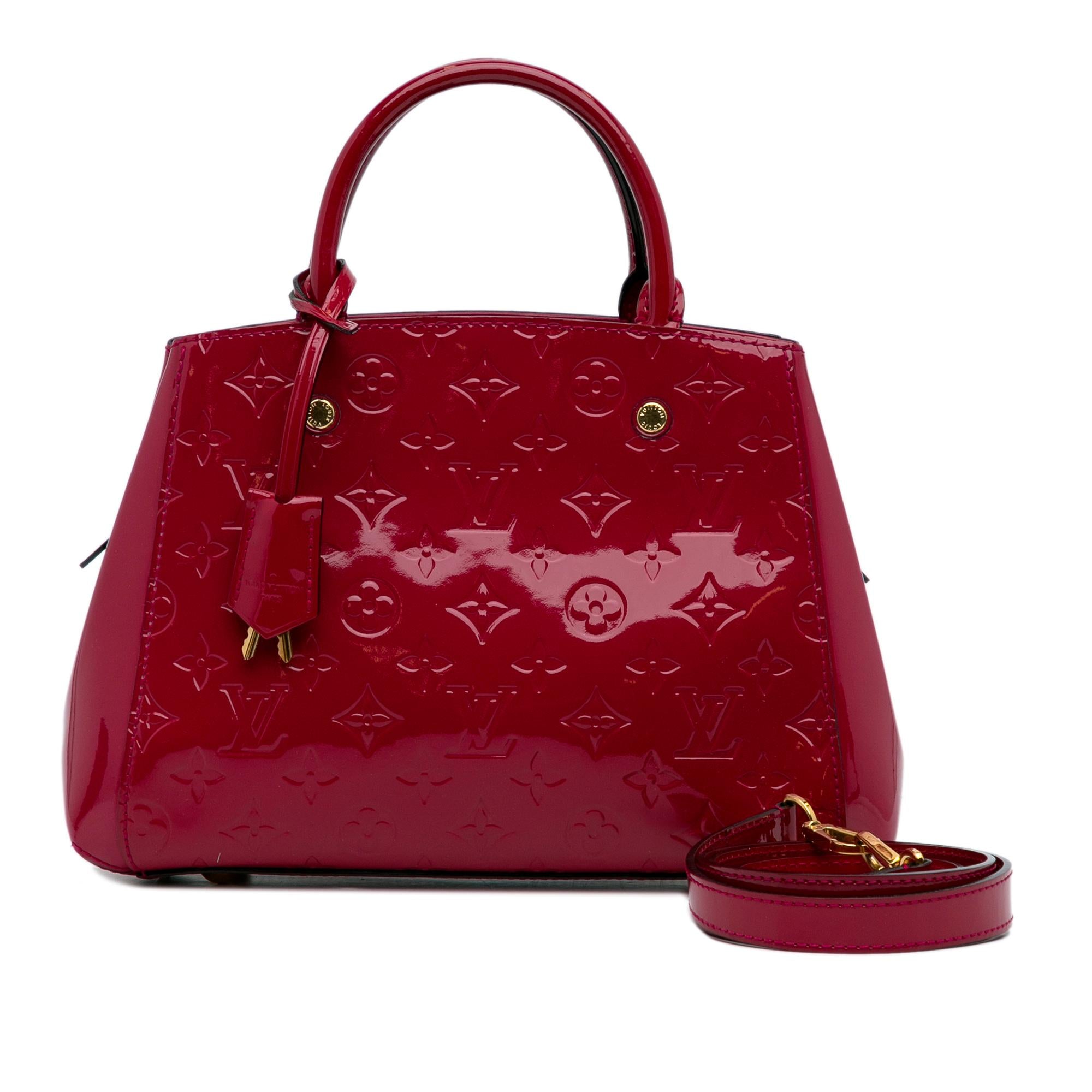 Louis Vuitton Monogram Vernis Montaigne BB (SHG-hRqyY5)