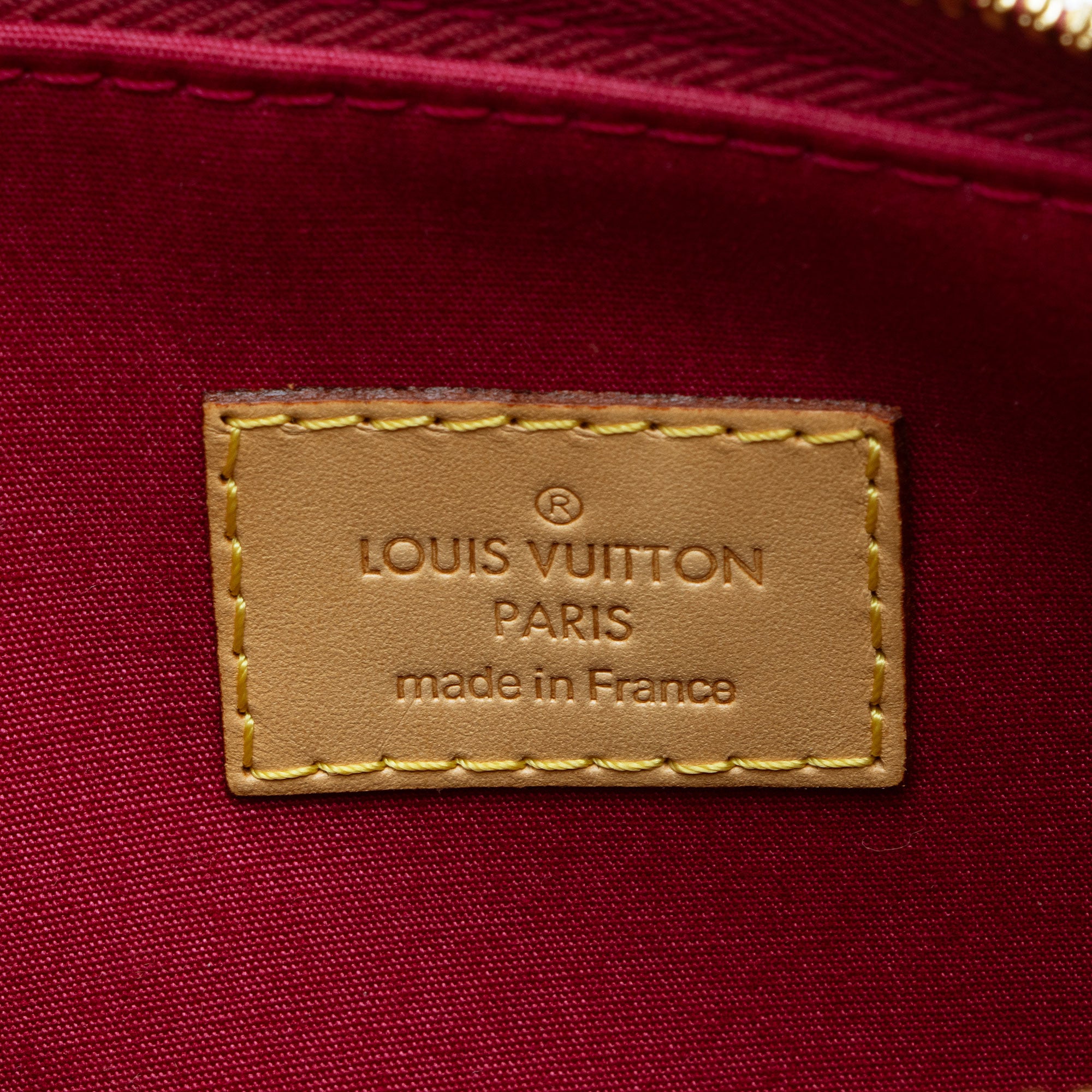 Louis Vuitton Monogram Vernis Montana Satchel