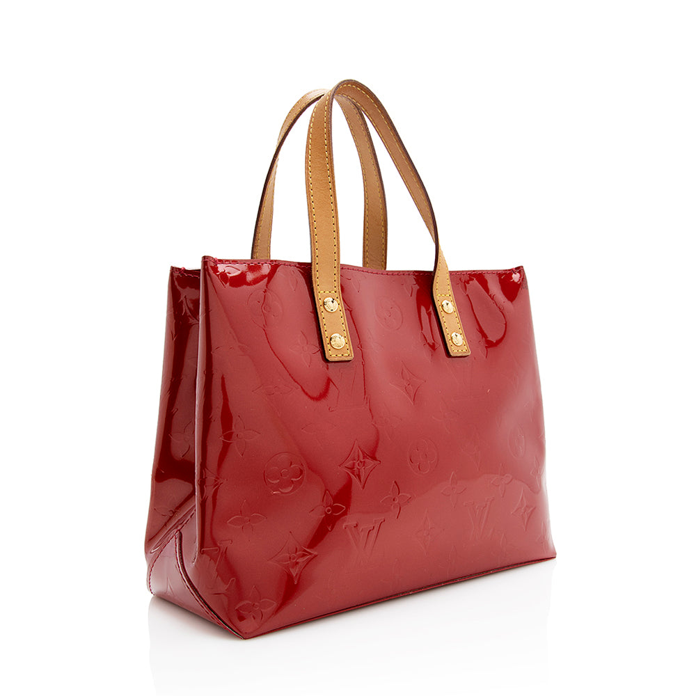 Louis Vuitton Monogram Vernis Reade PM Tote (SHF-21281)