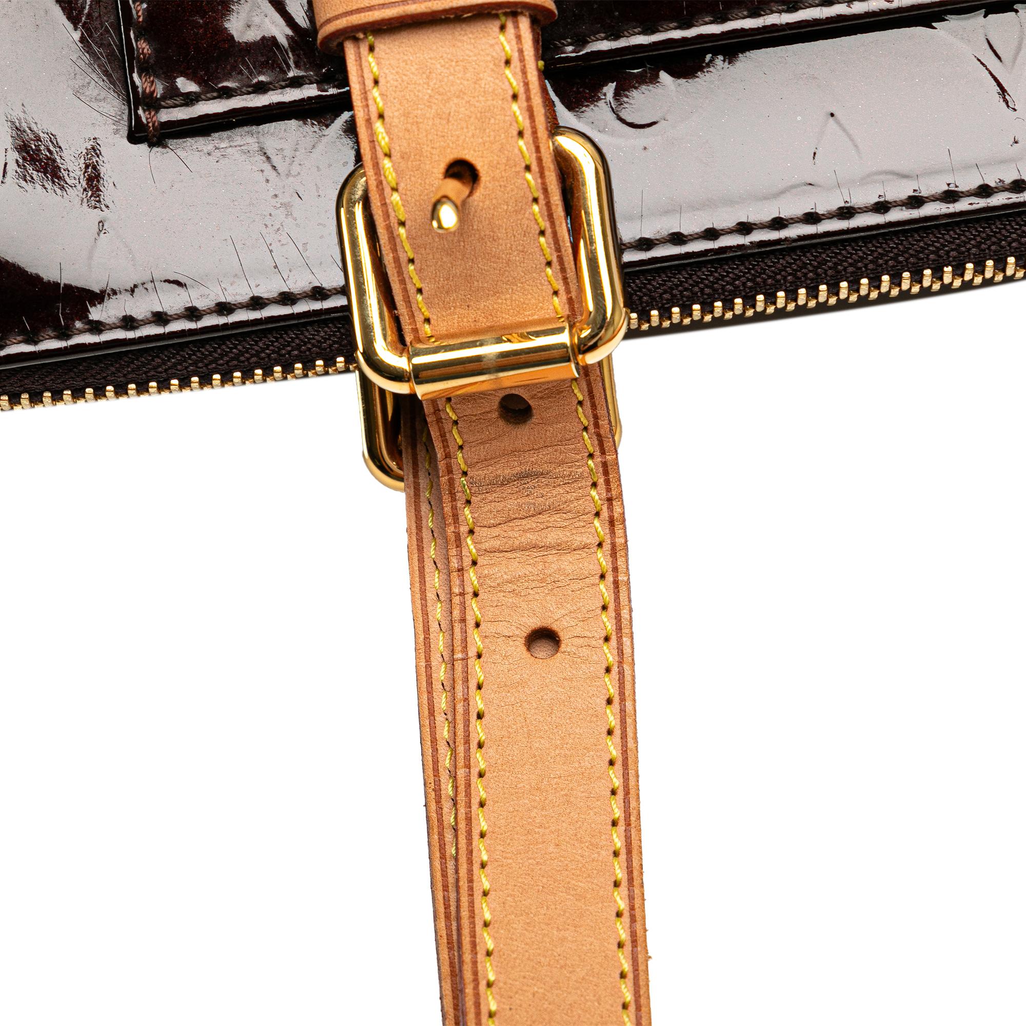 Louis Vuitton Monogram Vernis Rosewood Avenue (SHG-sl75K6)