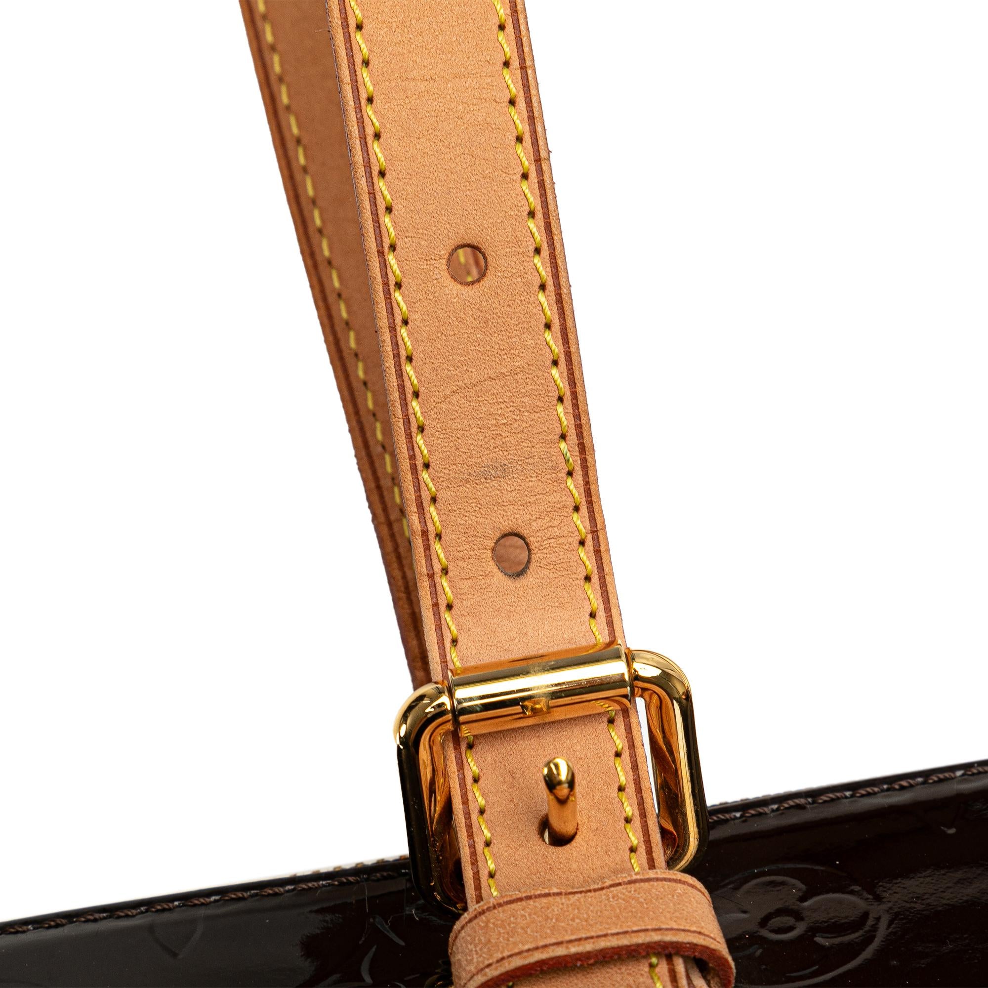 Louis Vuitton Monogram Vernis Rosewood Avenue (SHG-sl75K6)