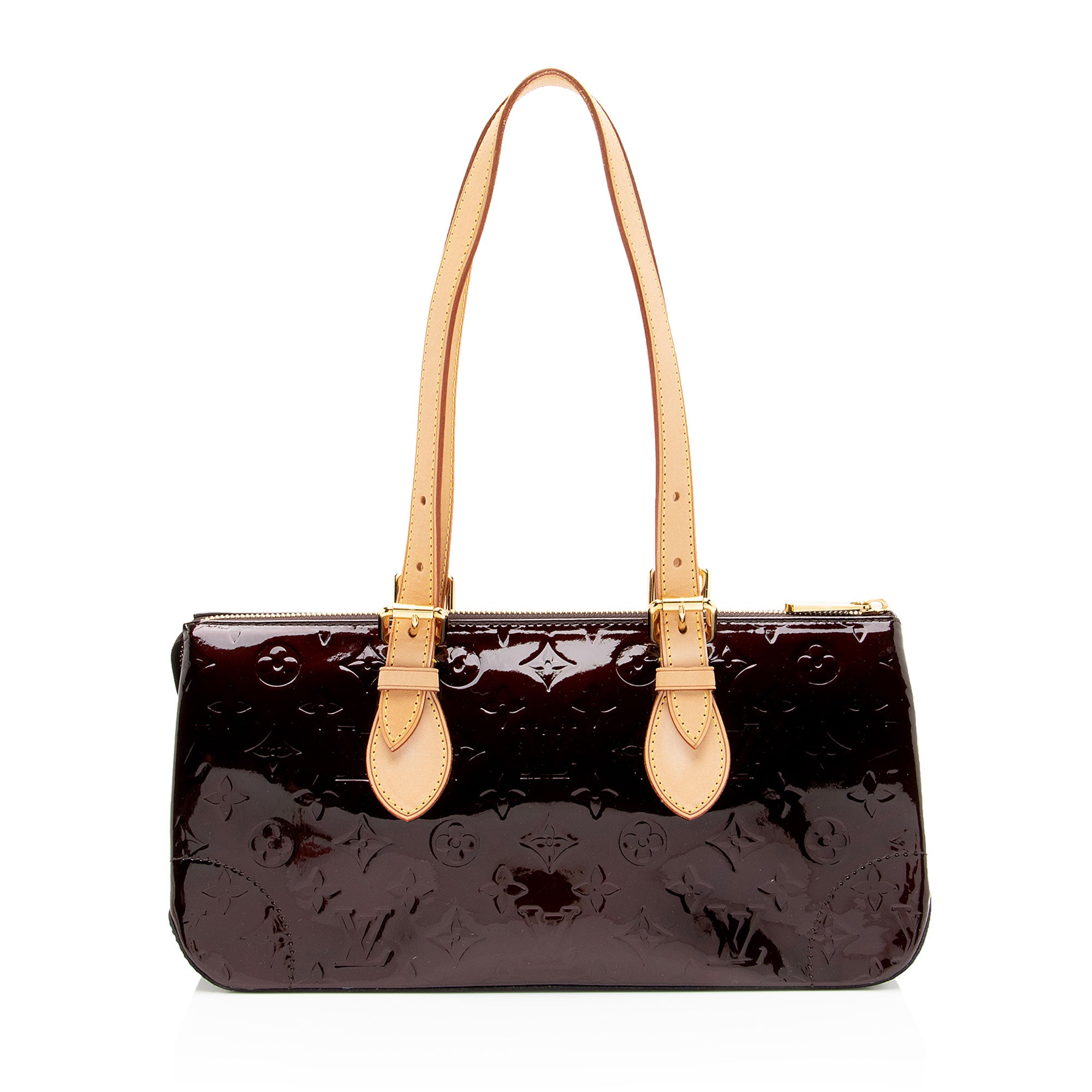 Louis Vuitton Monogram Vernis Rosewood Satchel