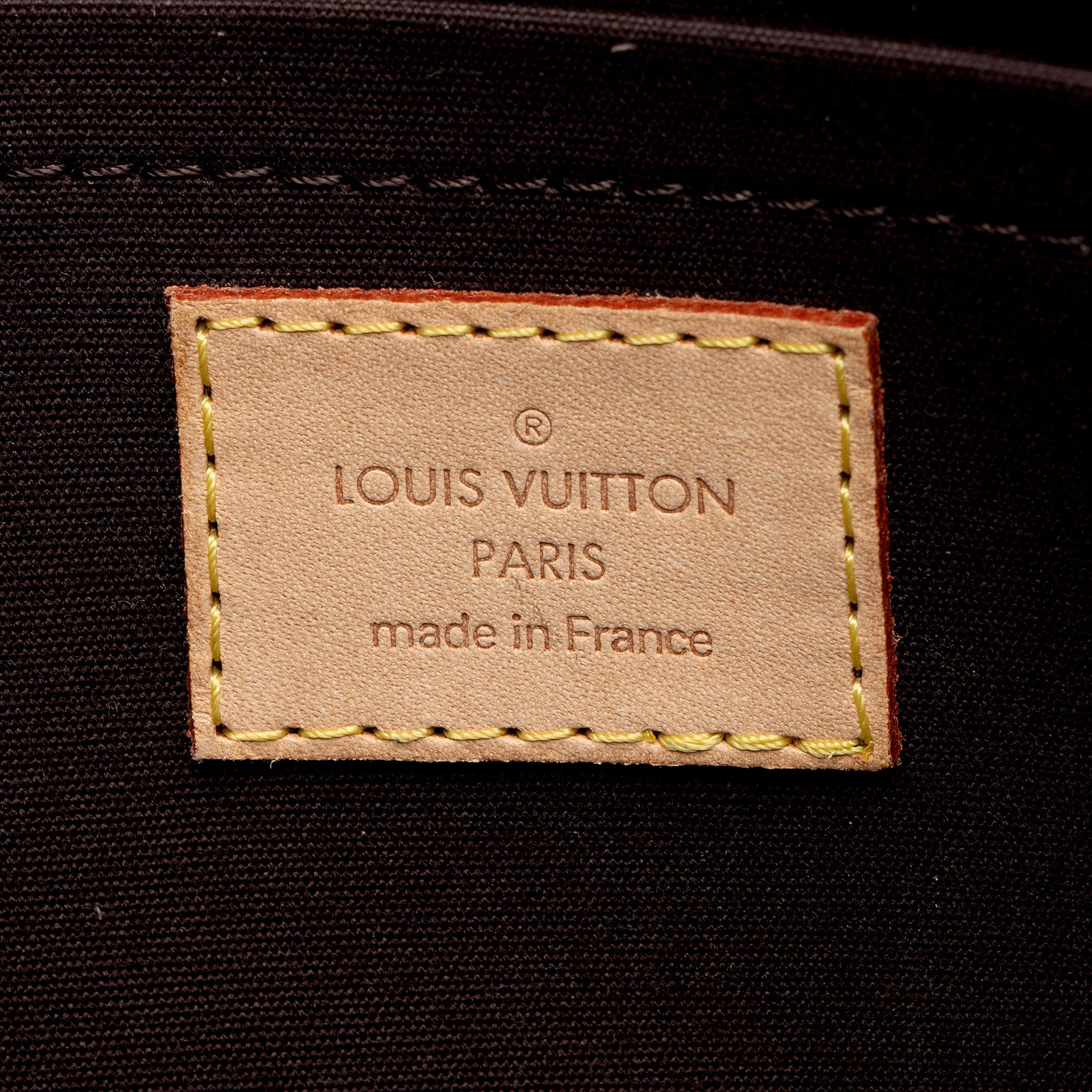 Louis Vuitton Monogram Vernis Rosewood Satchel