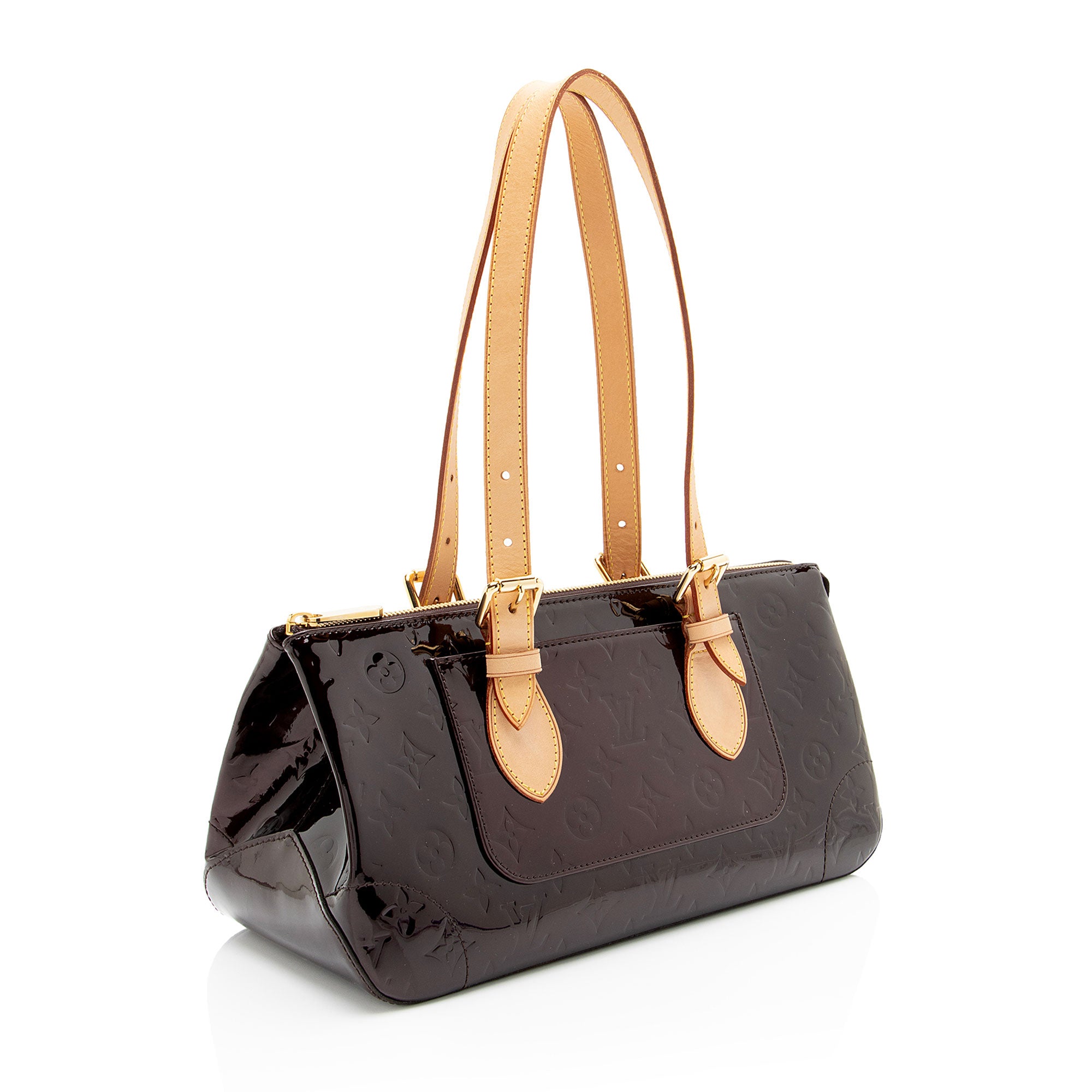 Louis Vuitton Monogram Vernis Rosewood Satchel
