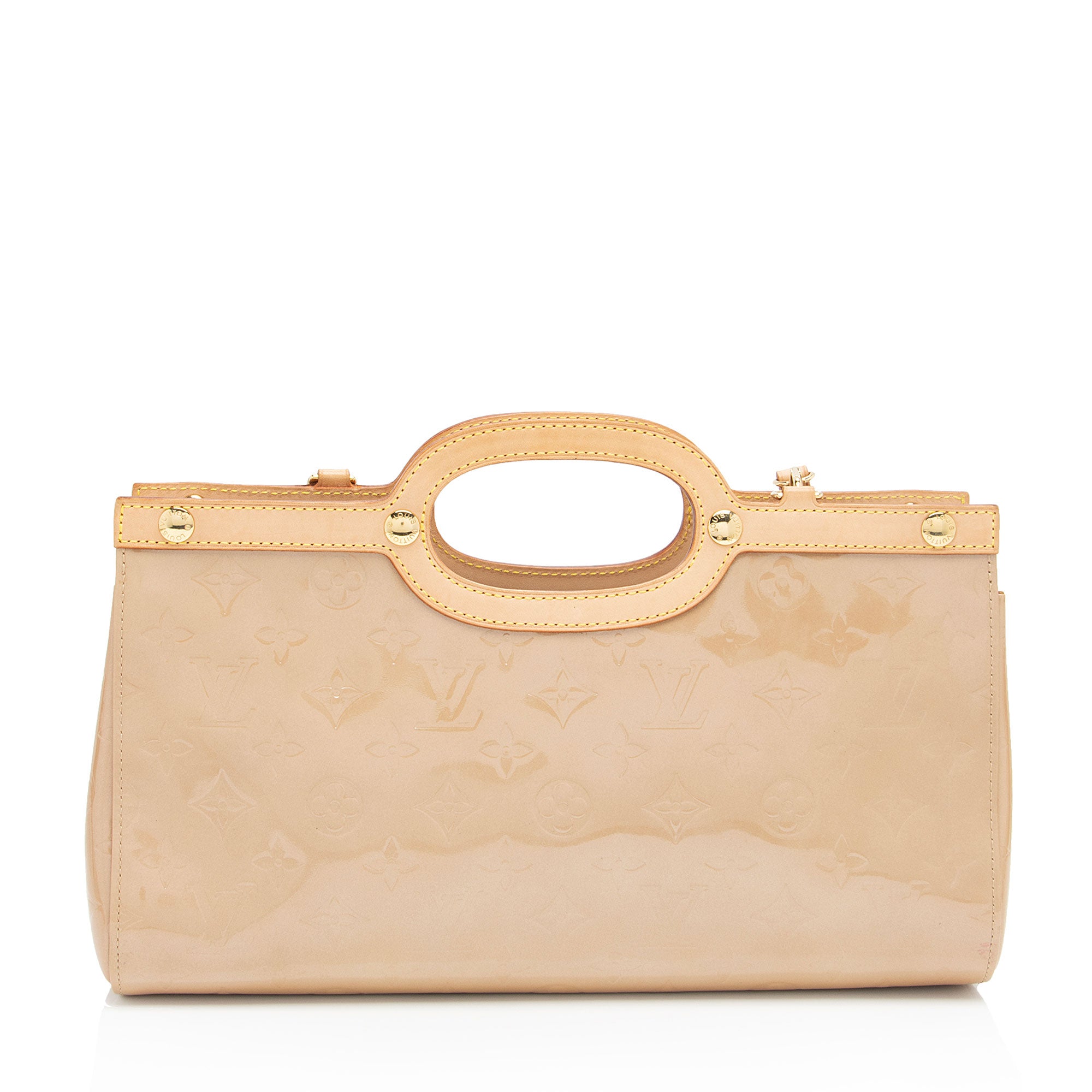 Louis Vuitton Monogram Vernis Roxbury Drive Clutch (SHF-JTTZyc)