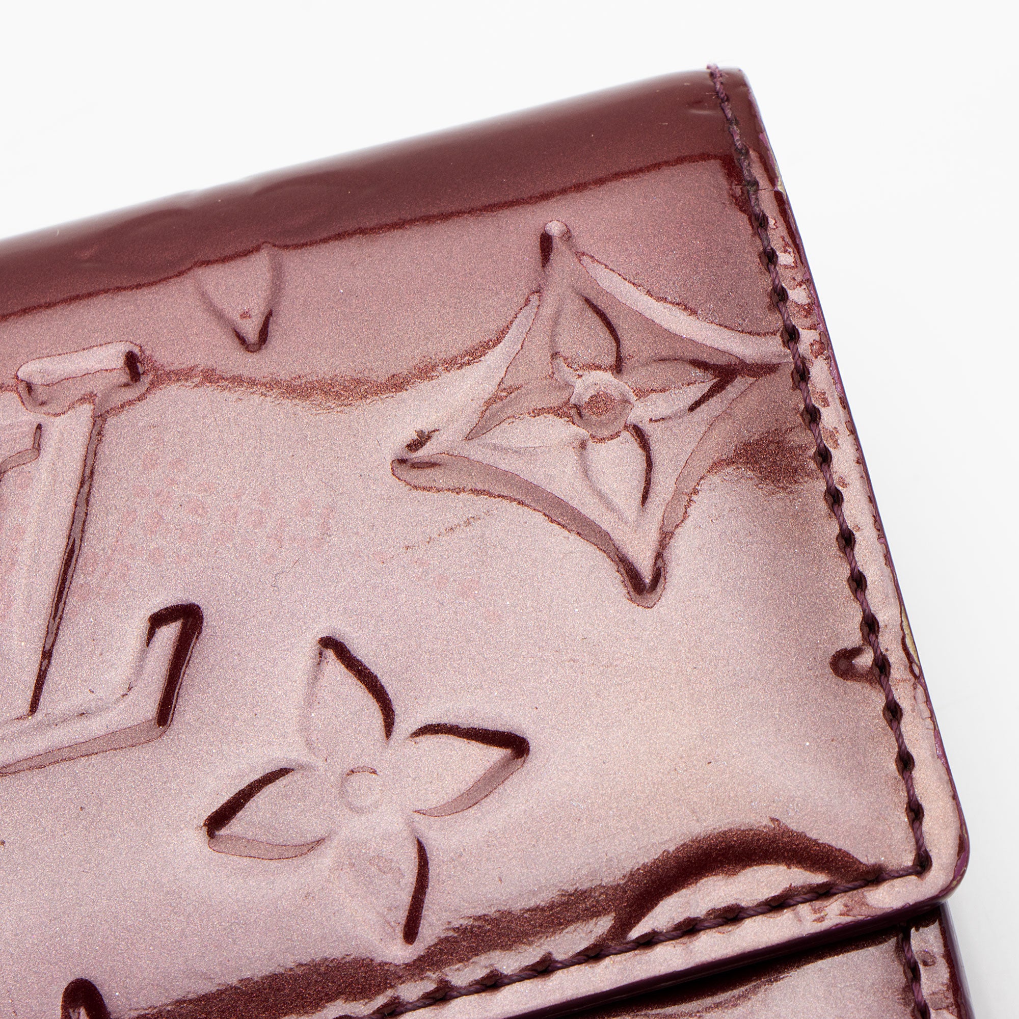 Louis Vuitton Monogram Vernis Sarah Wallet (SHF-I0eWQY)