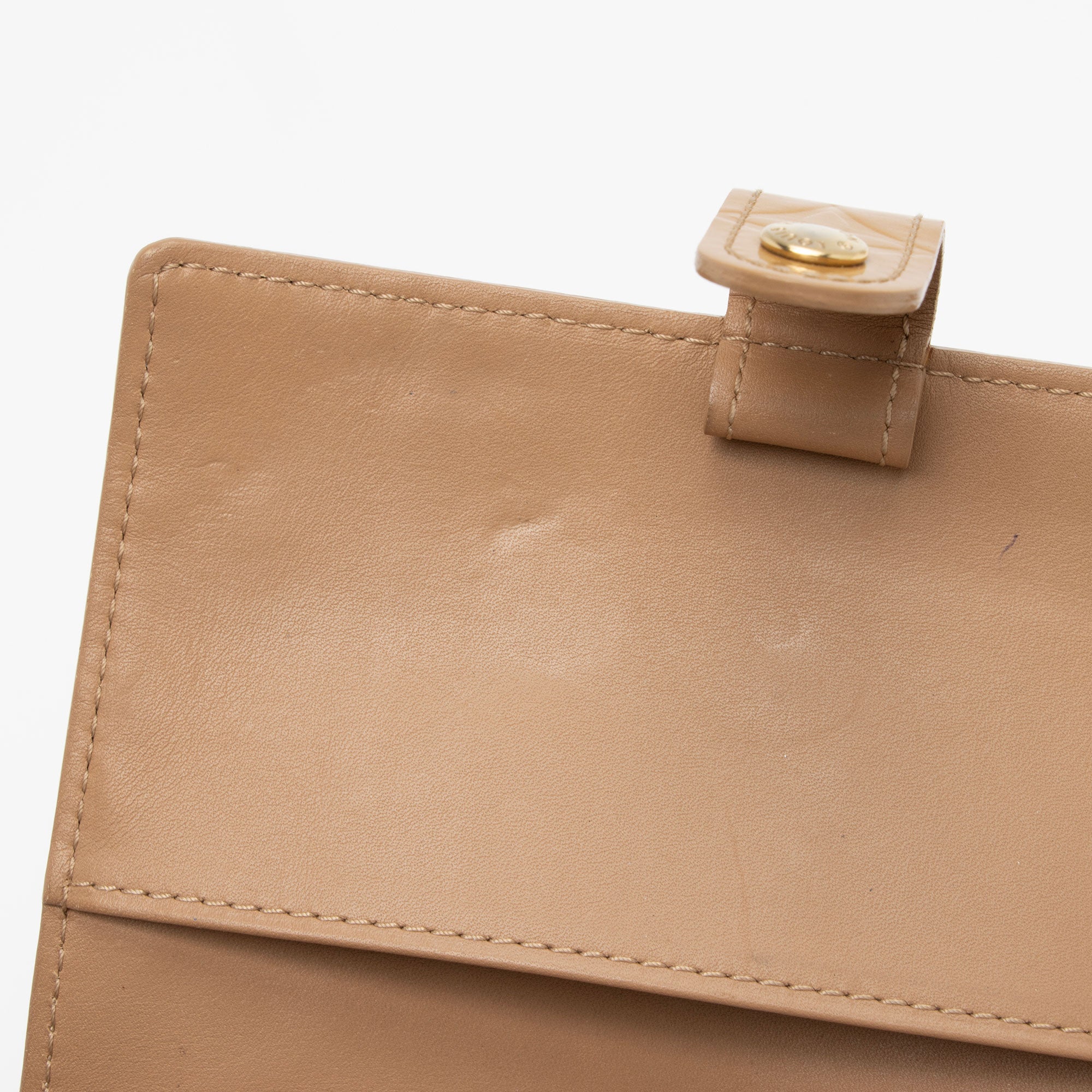 Louis Vuitton Monogram Vernis Small Ring Agenda Cover (SHF-E1uc4f)