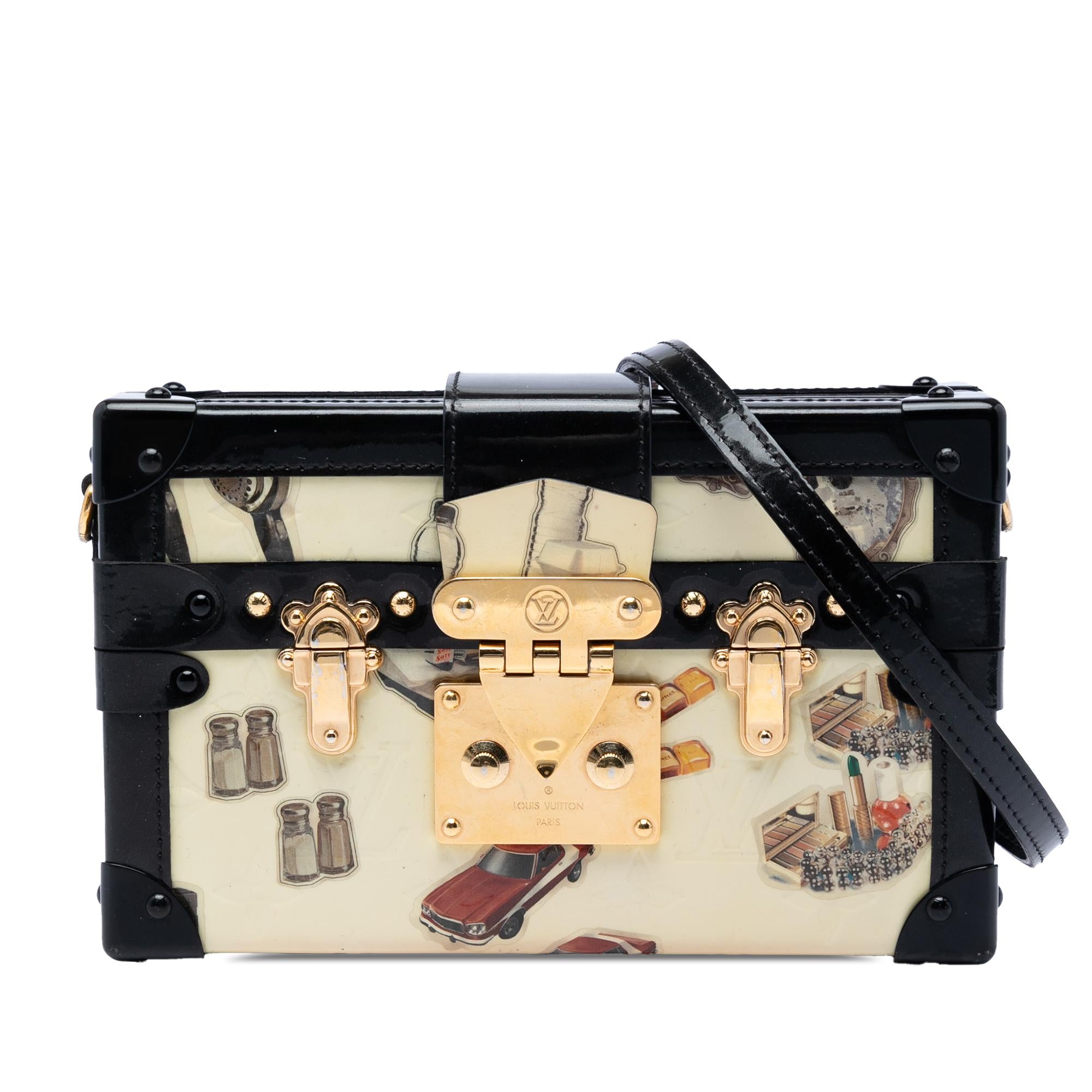 Louis Vuitton Monogram Vernis Stickers Petite Malle