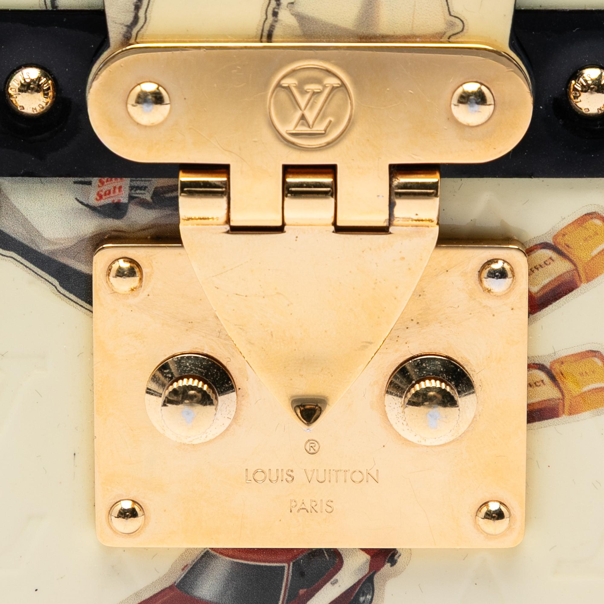 Louis Vuitton Monogram Vernis Stickers Petite Malle