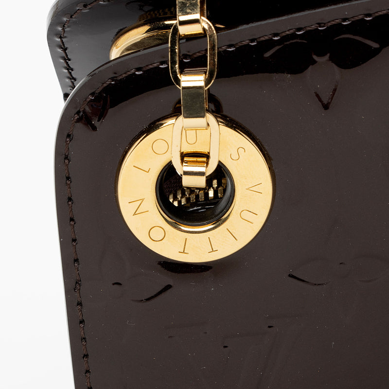 Louis Vuitton Monogram Vernis Virginia PM Shoulder Bag (SHF-rxNHf7)