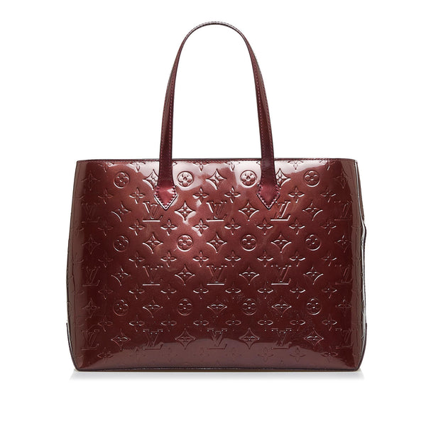 Louis Vuitton Monogram Vernis Wilshire MM Tote, Louis Vuitton Handbags