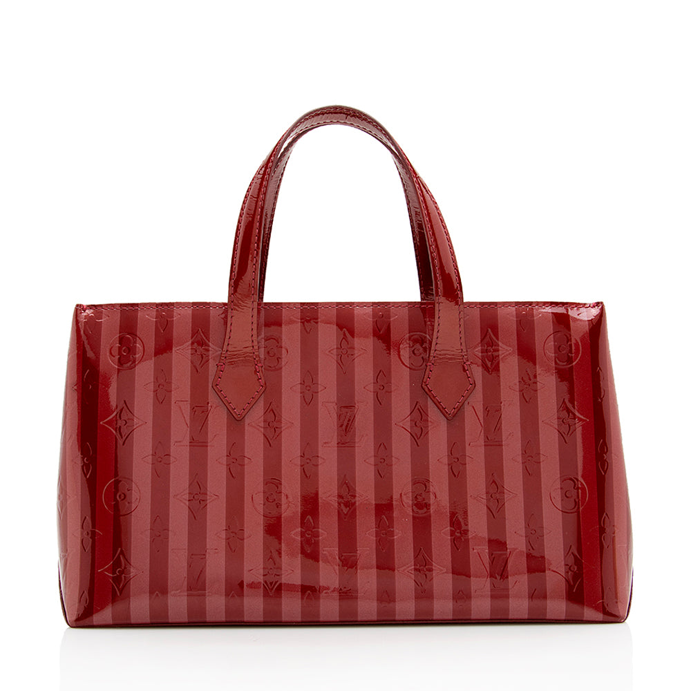 Louis Vuitton Monogram Vernis Wilshire PM Tote (SHF-18400)