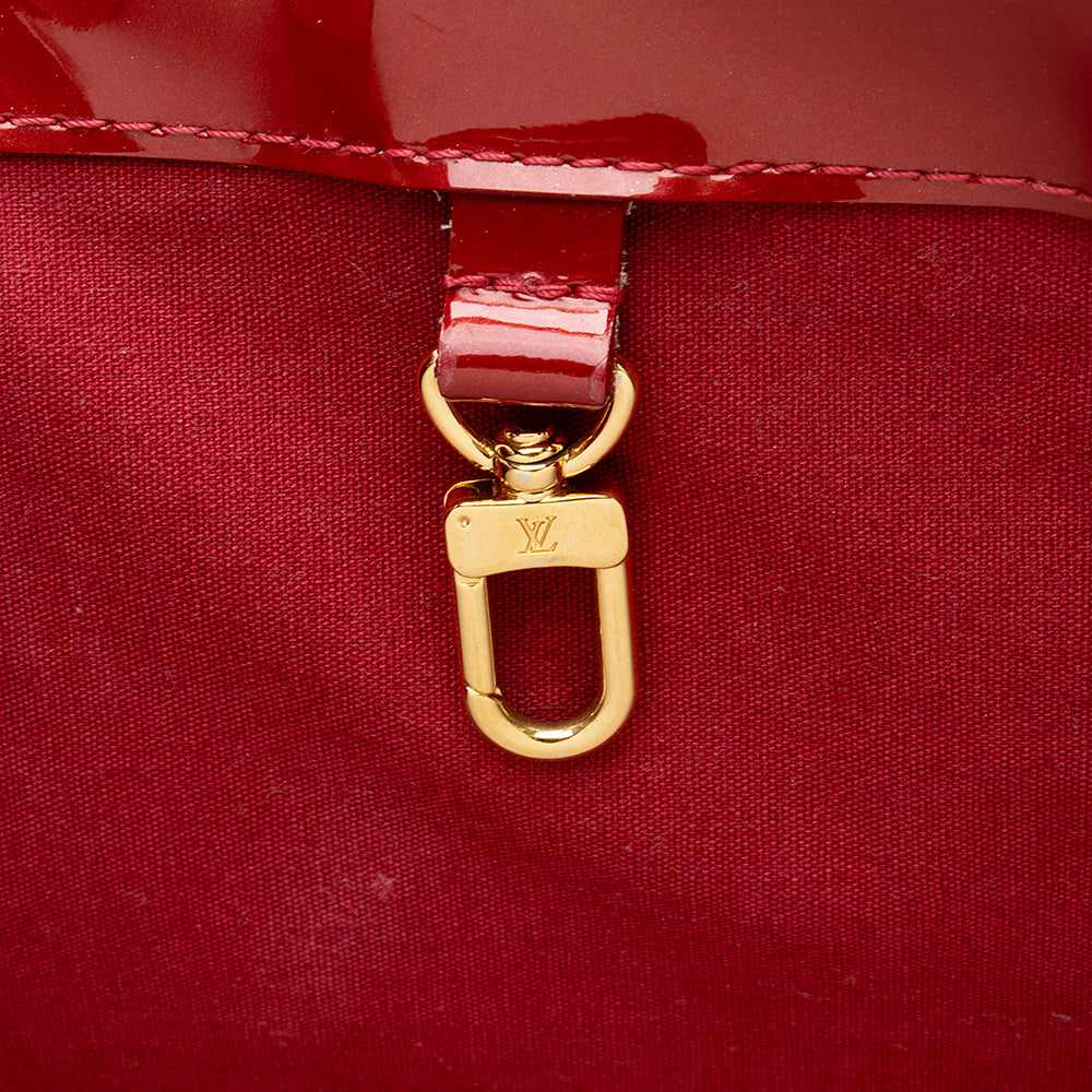 Louis Vuitton Monogram Vernis Wilshire PM Tote (SHF-18400)