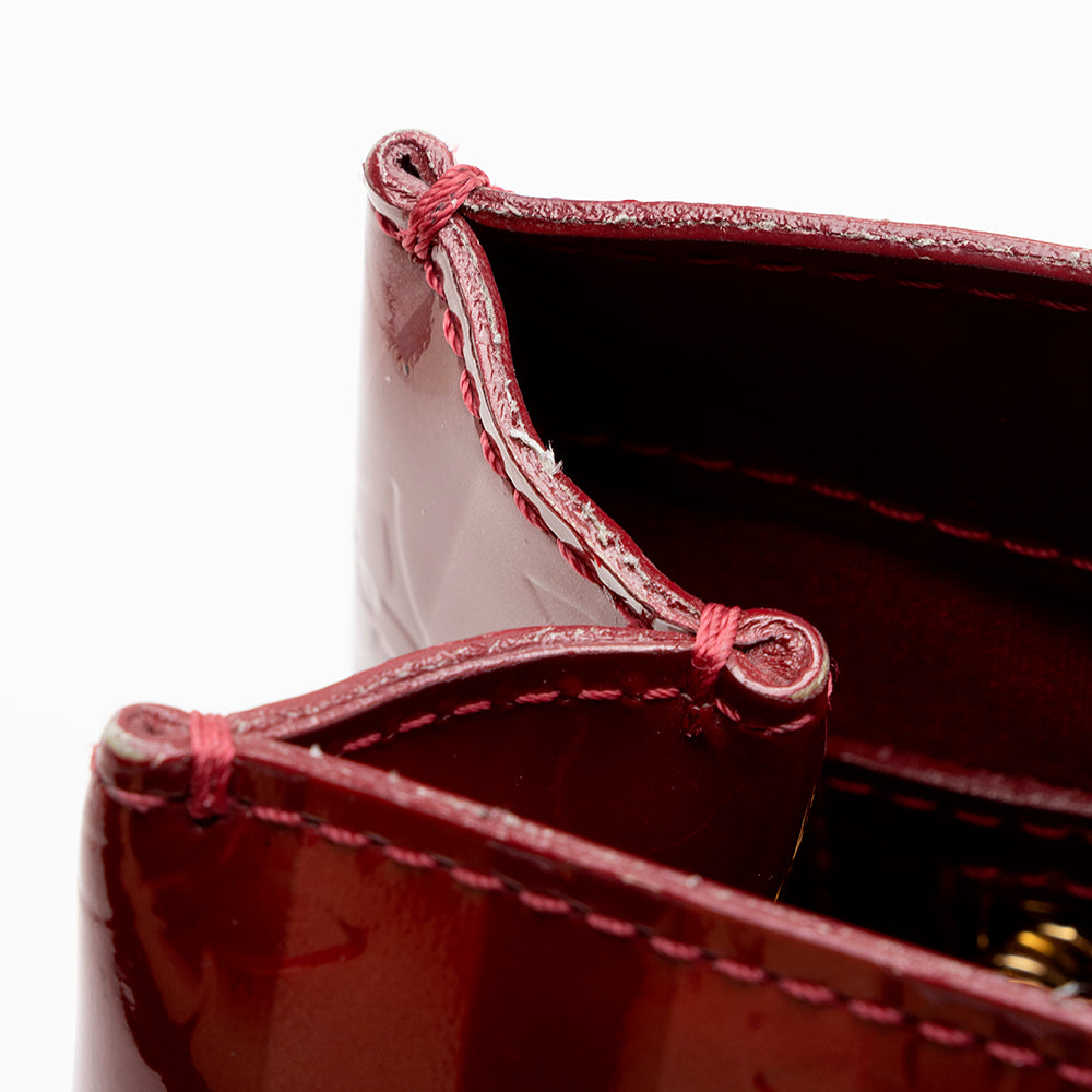 Louis Vuitton Monogram Vernis Wilshire PM Tote (SHF-18400)