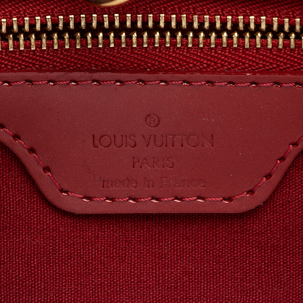 Louis Vuitton Monogram Vernis Wilshire PM Tote (SHF-18400)