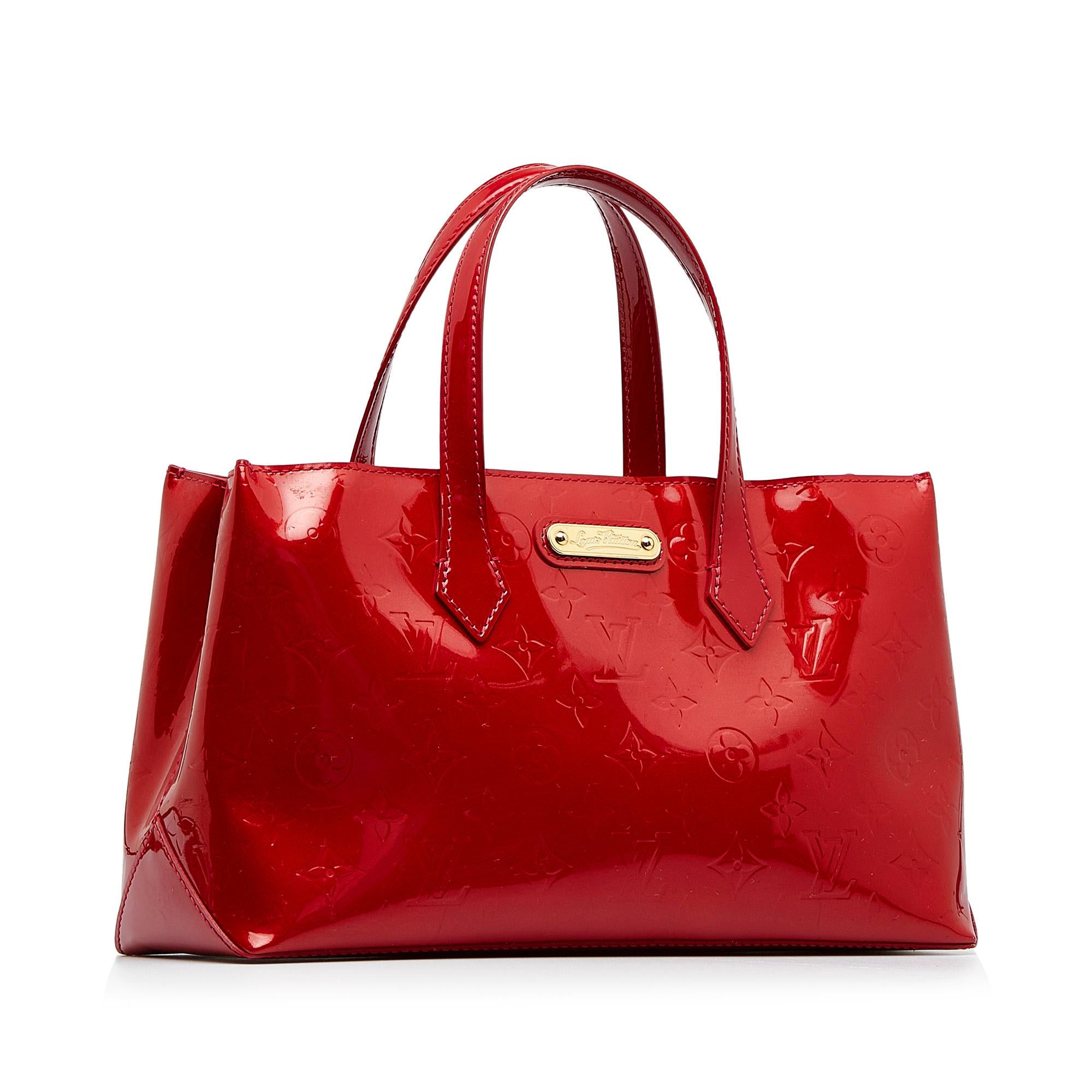 Louis Vuitton Monogram Vernis Wilshire PM (SHG-a7HjnB)